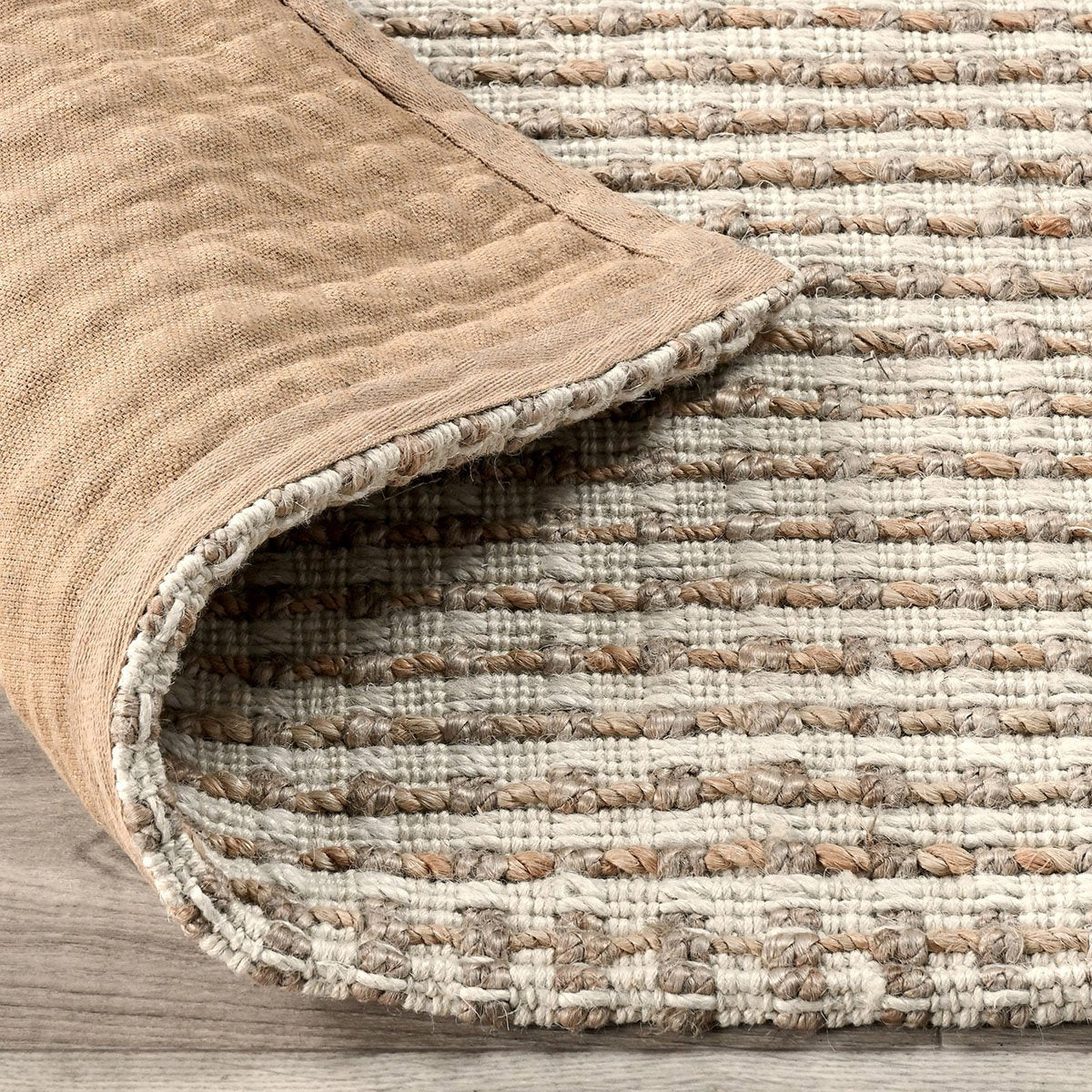 Huntington Jute Rug - Ivory/Natural - 2'x3'
