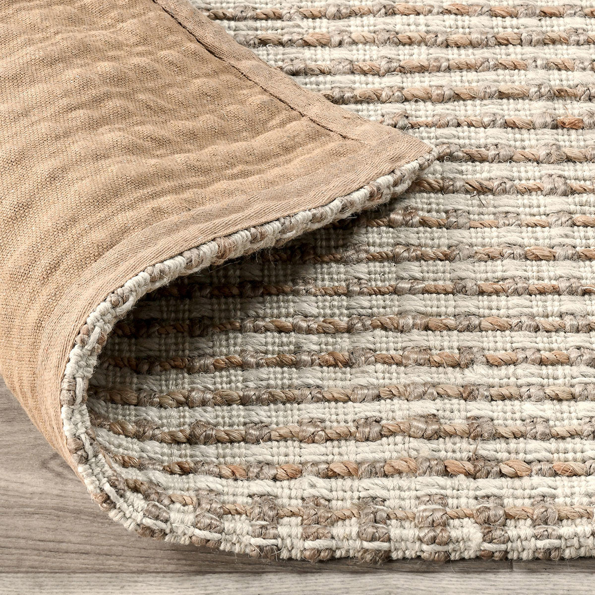 Huntington Jute Rug - Ivory/Natural - 2'x3'