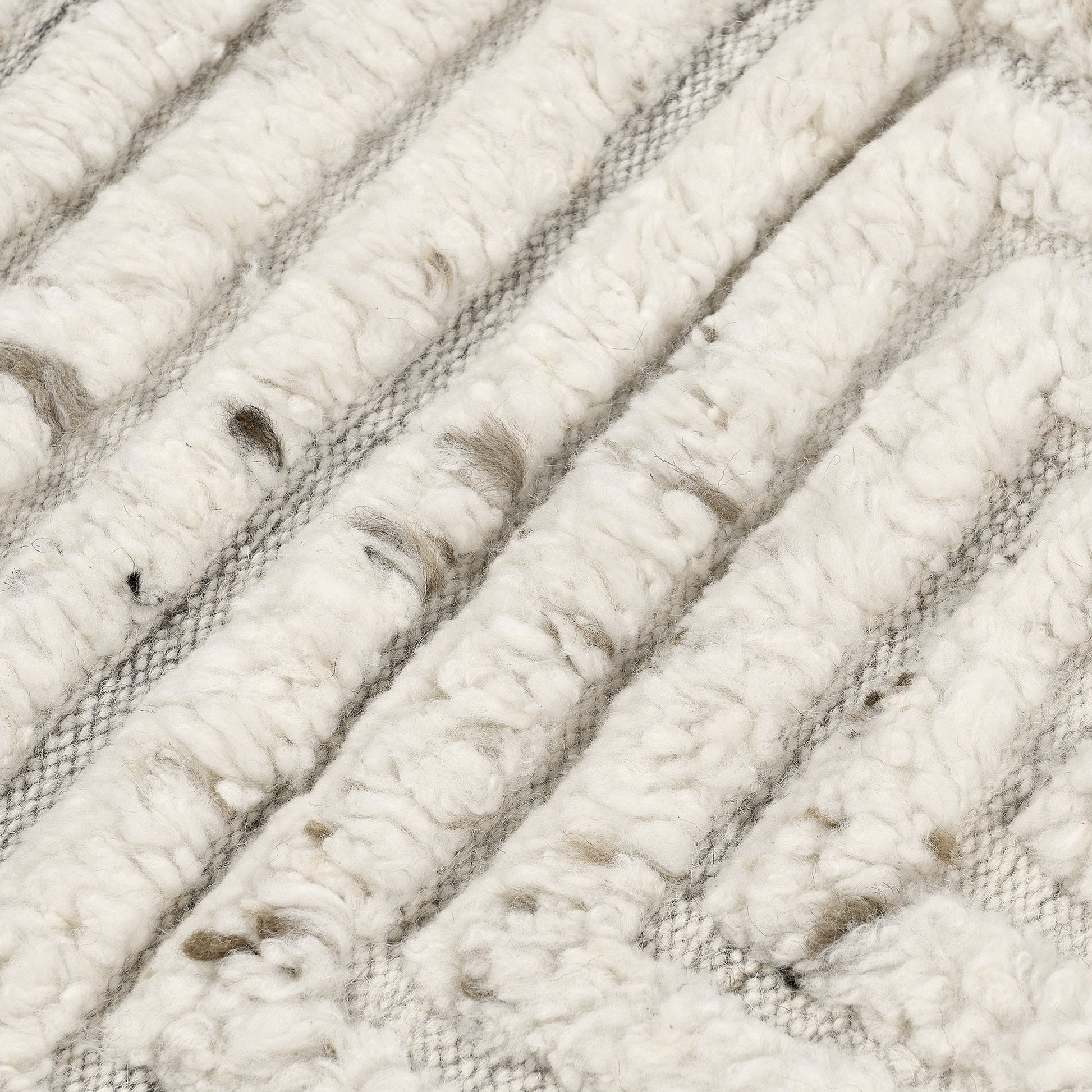 Tahoe Wool Rug - Ivory - 2'x3'