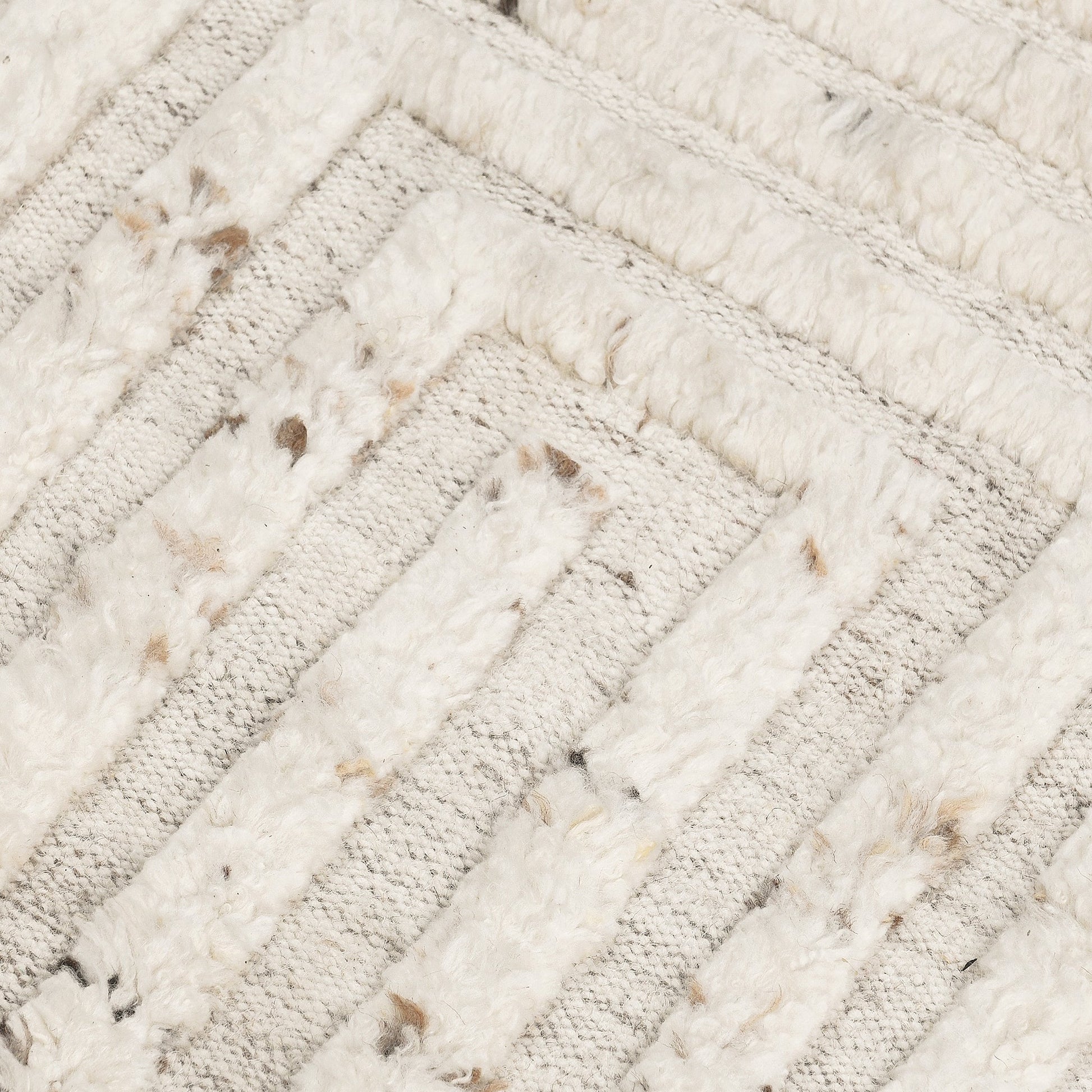 Tahoe Wool Rug - Ivory - 2'x3'