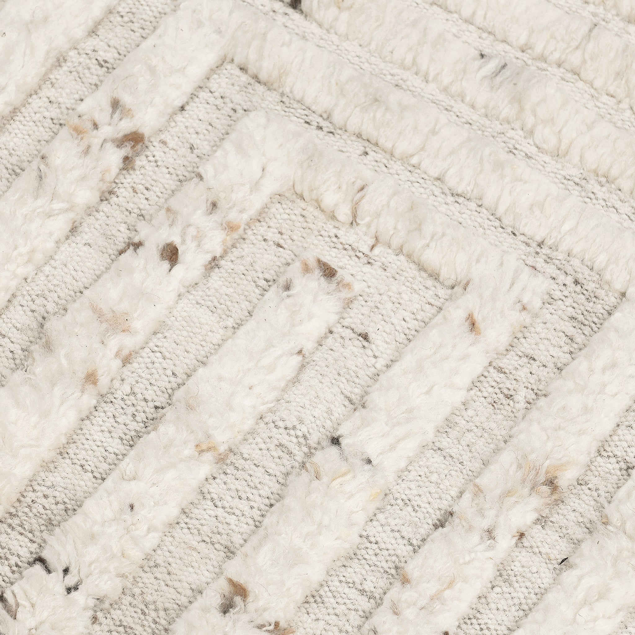 Tahoe Wool Rug - Ivory - 2'x3'