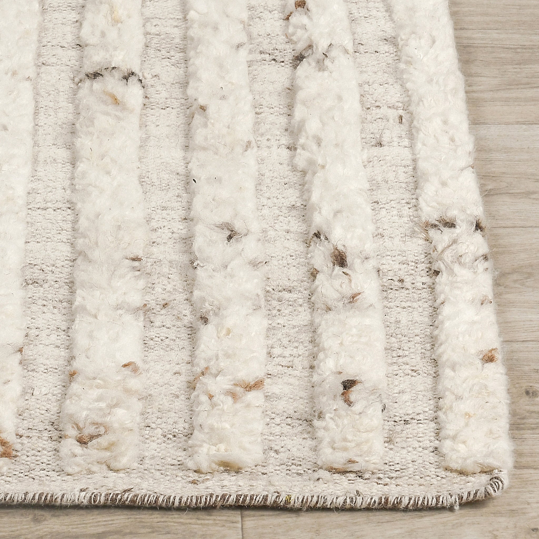 Tahoe Wool Rug - Ivory - 2'x3'