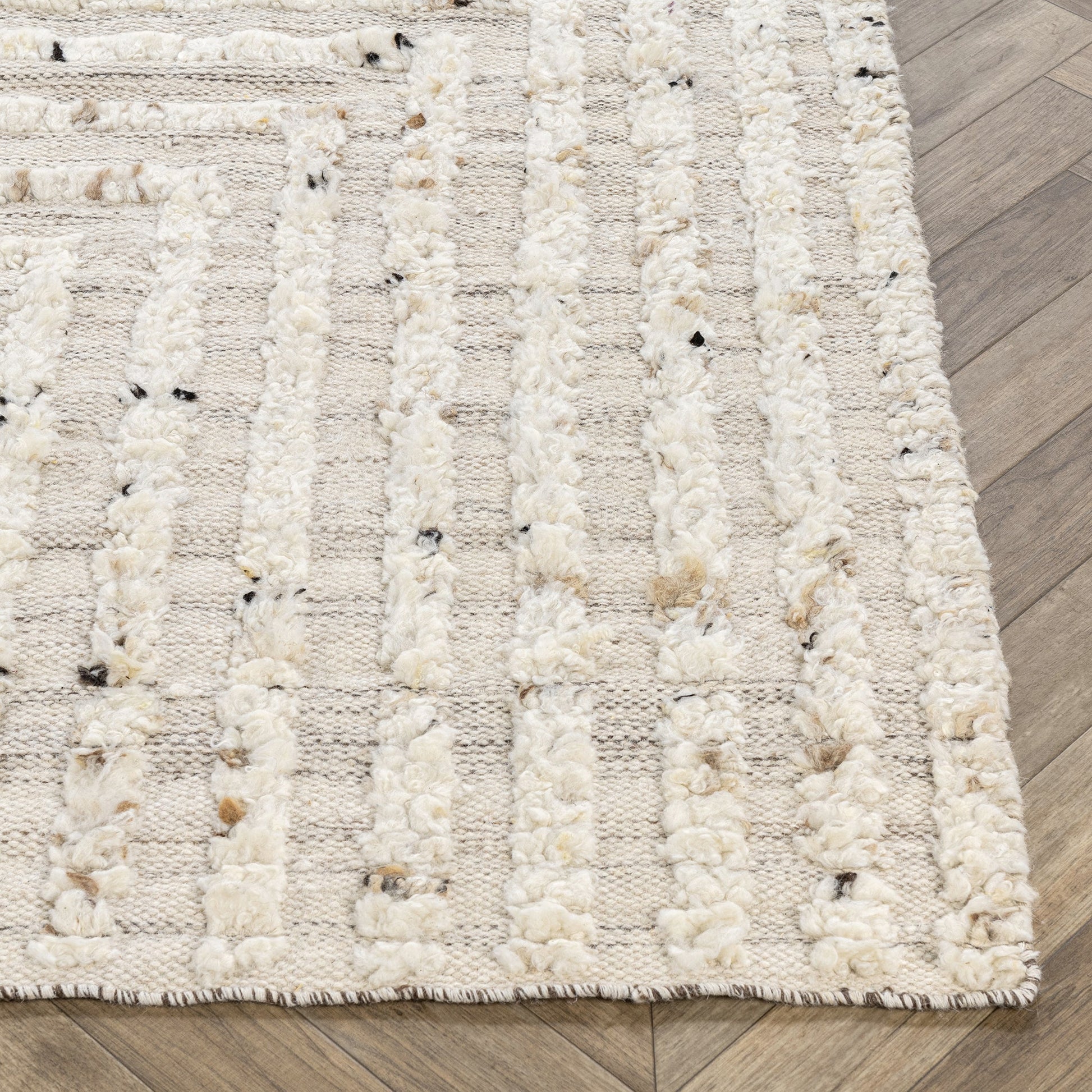 Tahoe Wool Rug - Ivory - 2'x3'