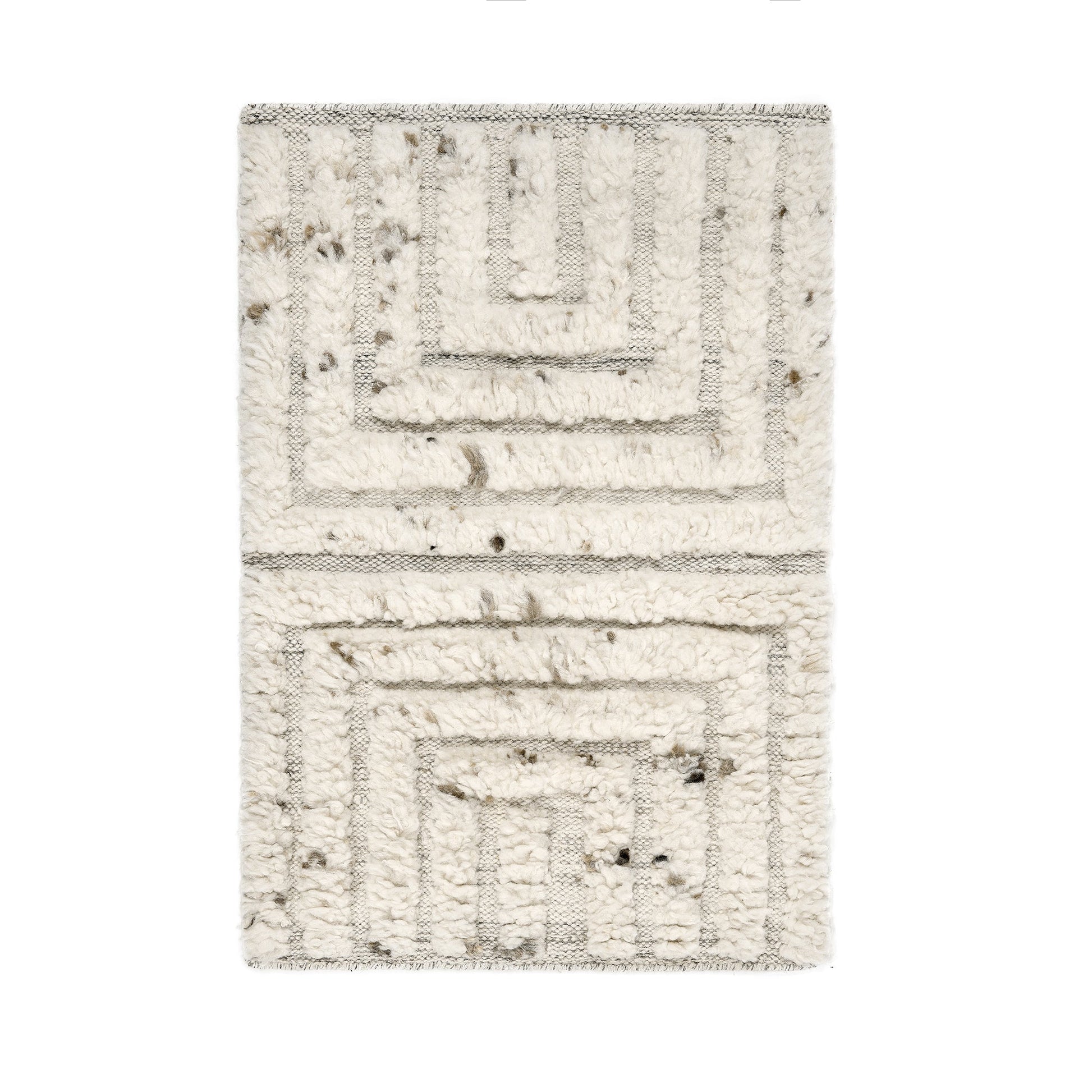 Tahoe Wool Rug - Ivory - 2'x3'