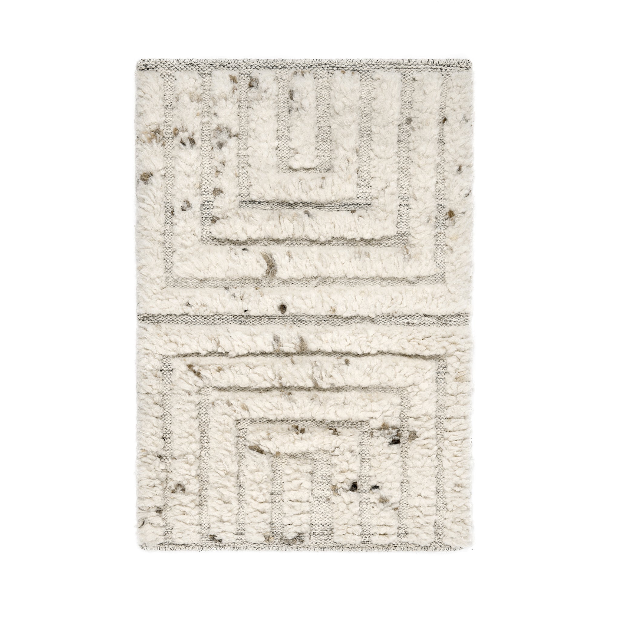 Tahoe Wool Rug - Ivory - 2'x3'