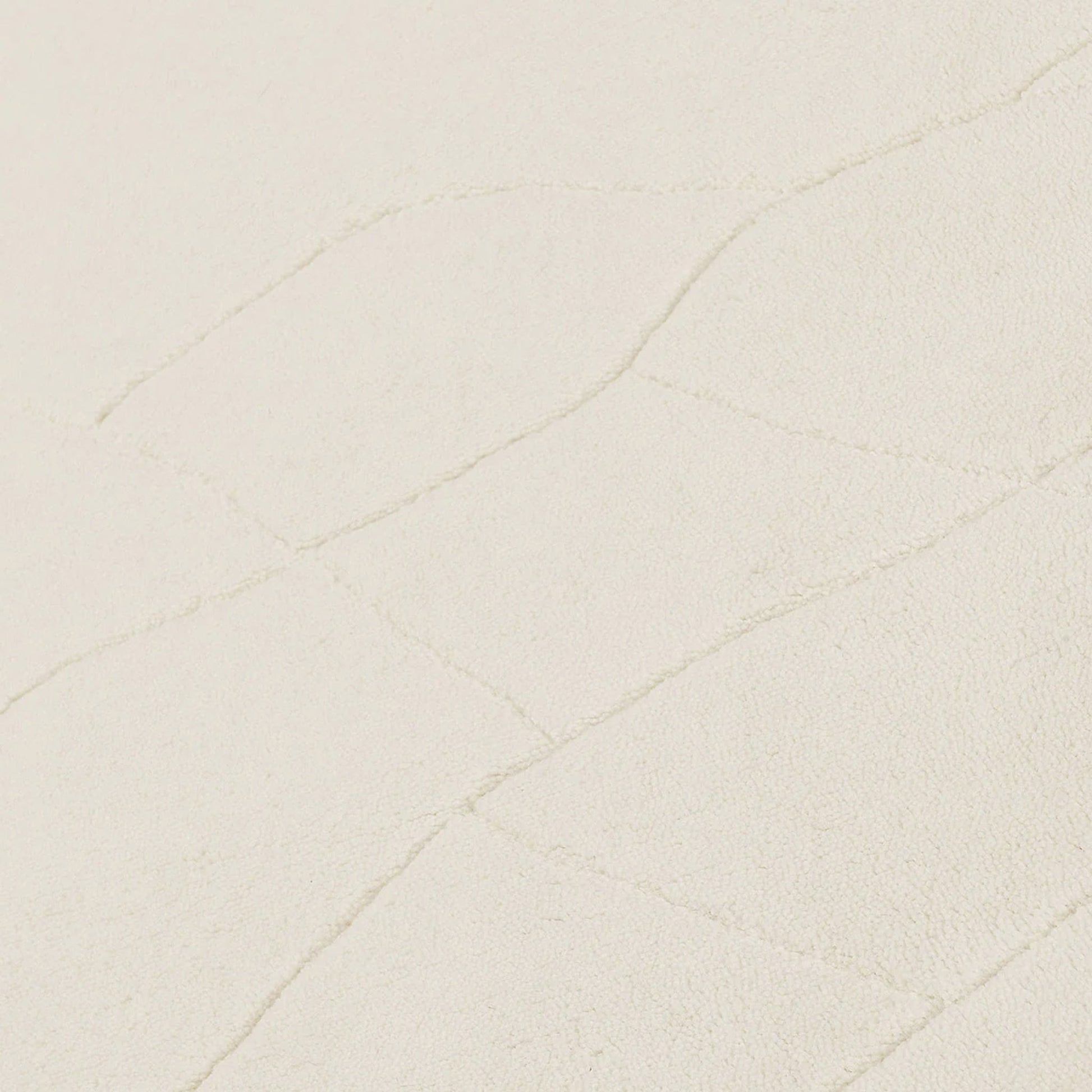 Lucerne Wool Rug - Ivory - 2'x3'