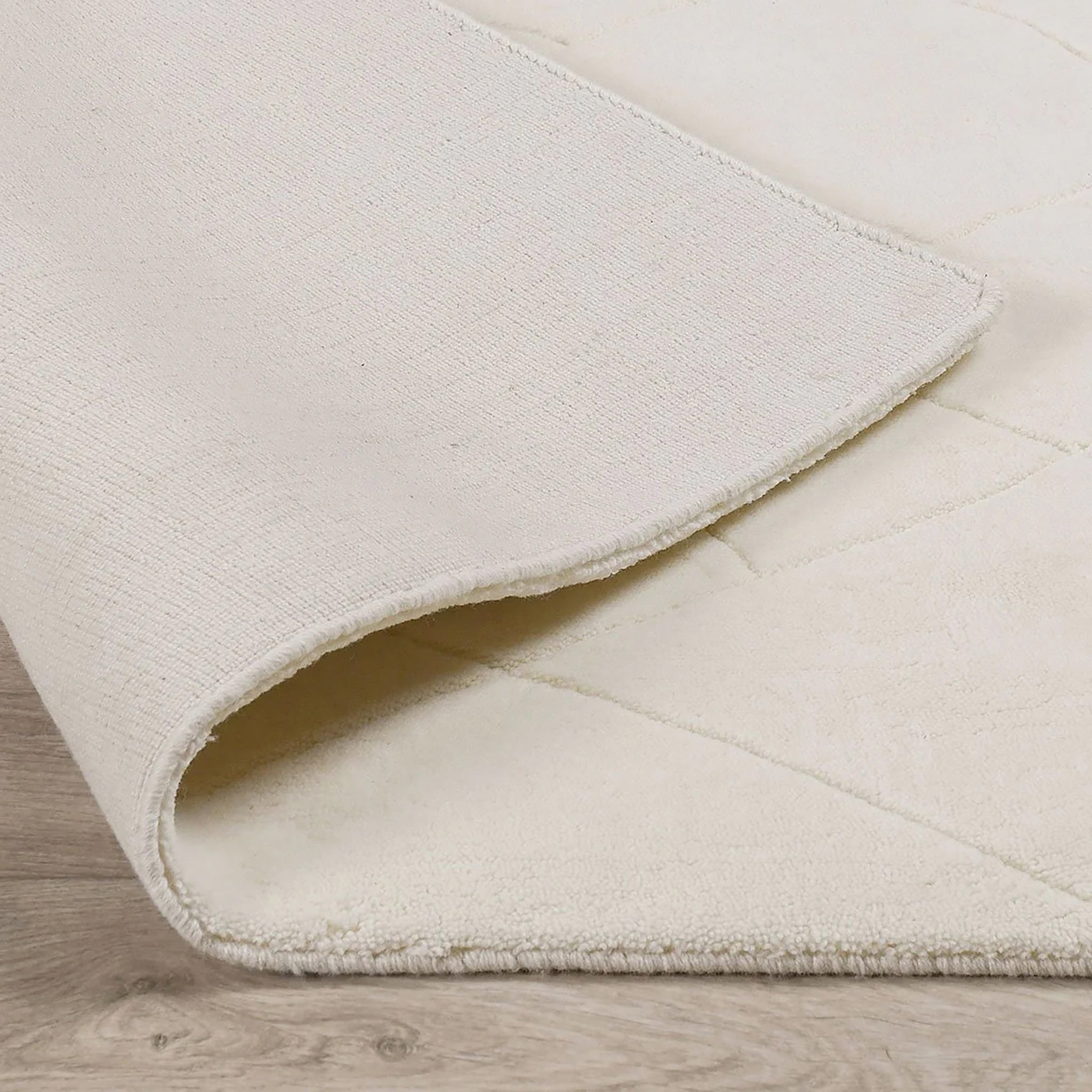 Lucerne Wool Rug - Ivory - 2'x3'