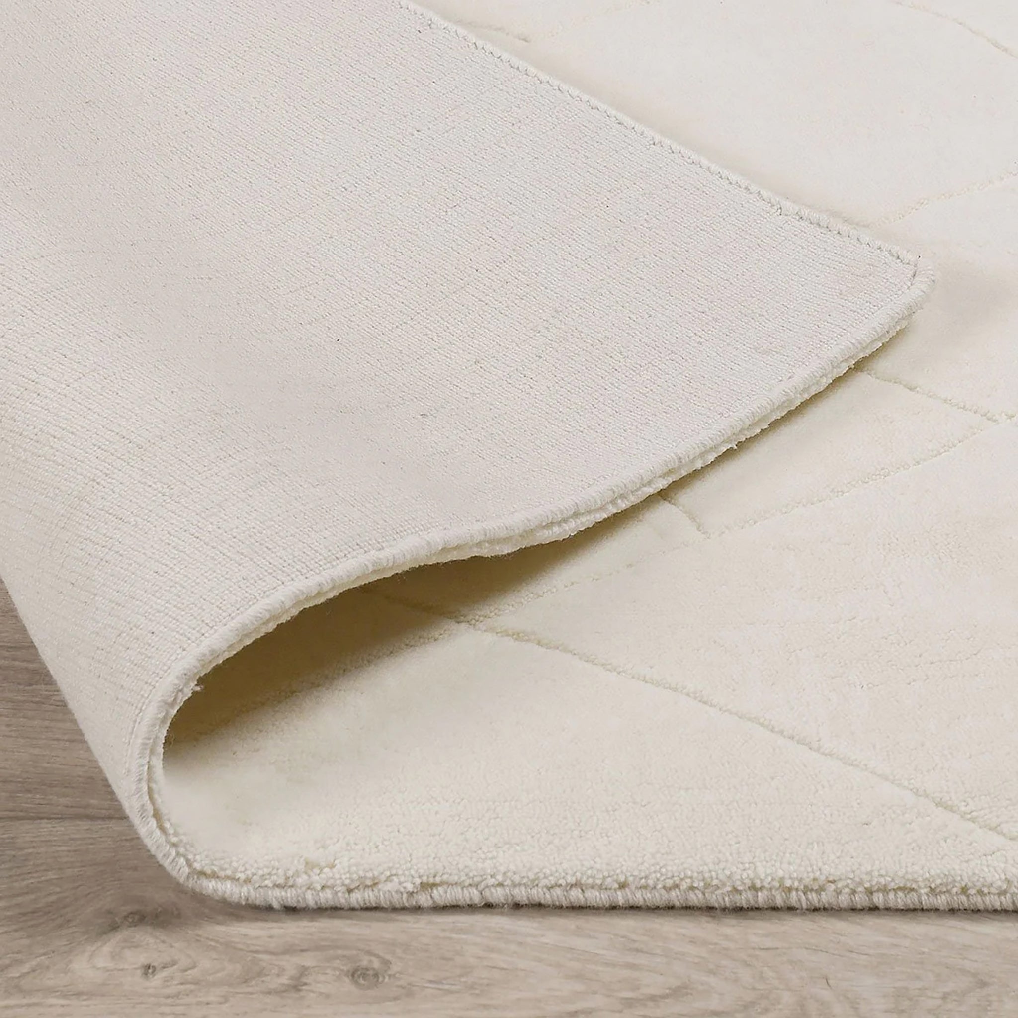 Lucerne Wool Rug - Ivory - 2'x3'