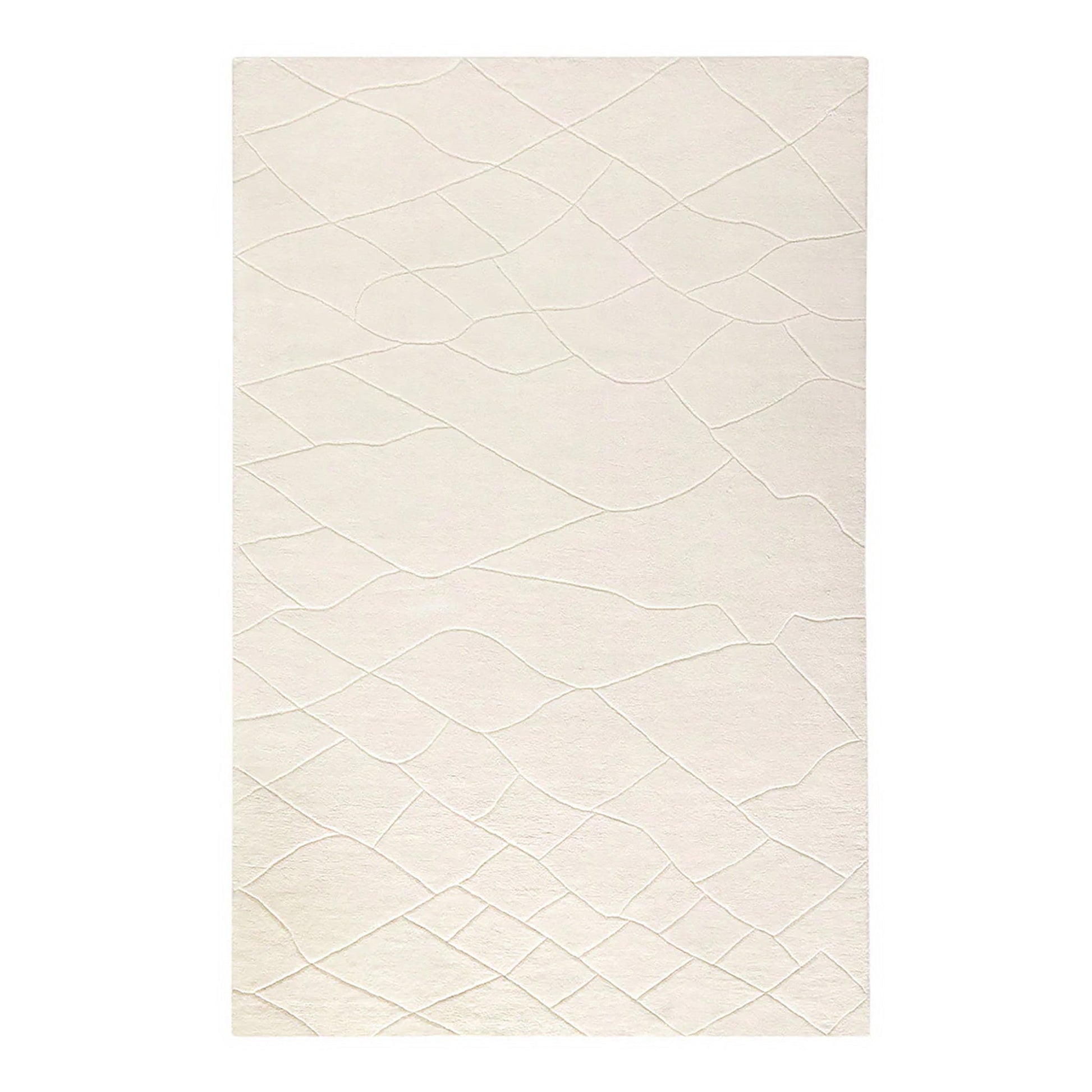 Lucerne Wool Rug - Ivory - 2'x3'