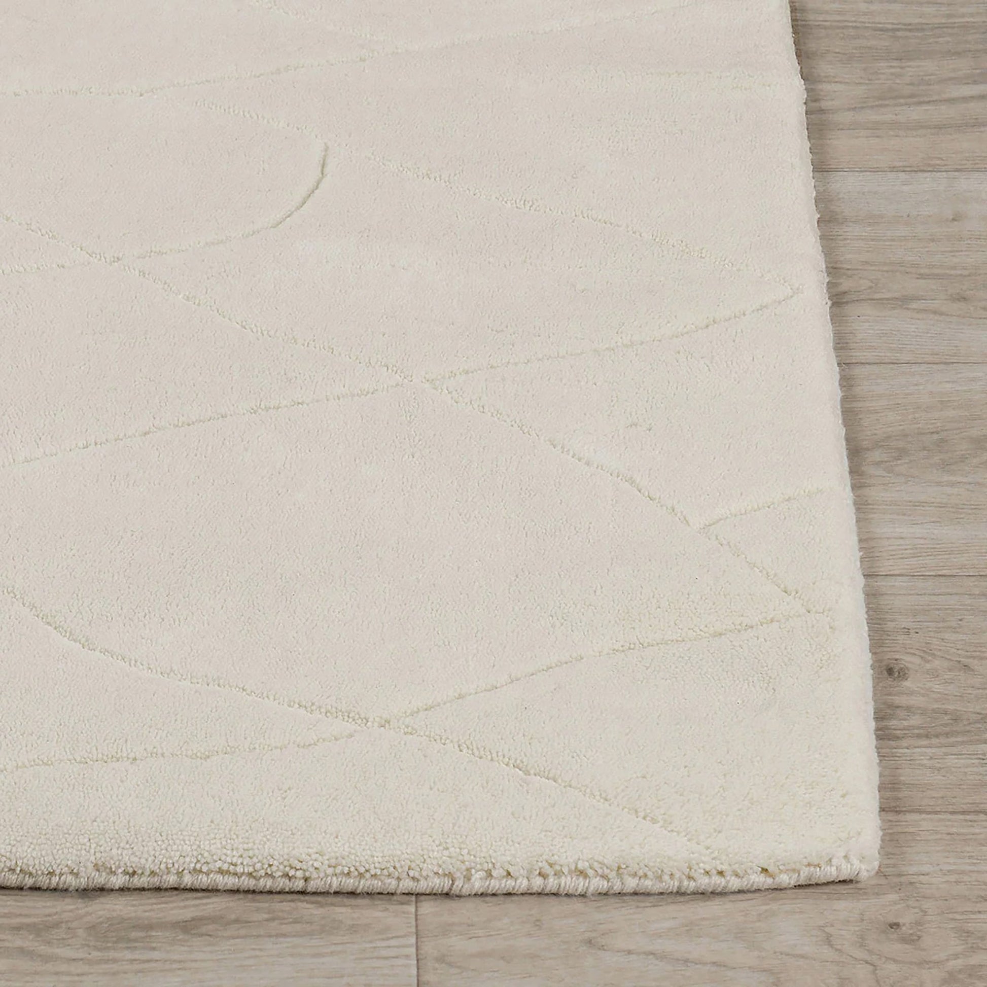 Lucerne Wool Rug - Ivory - 2'x3'
