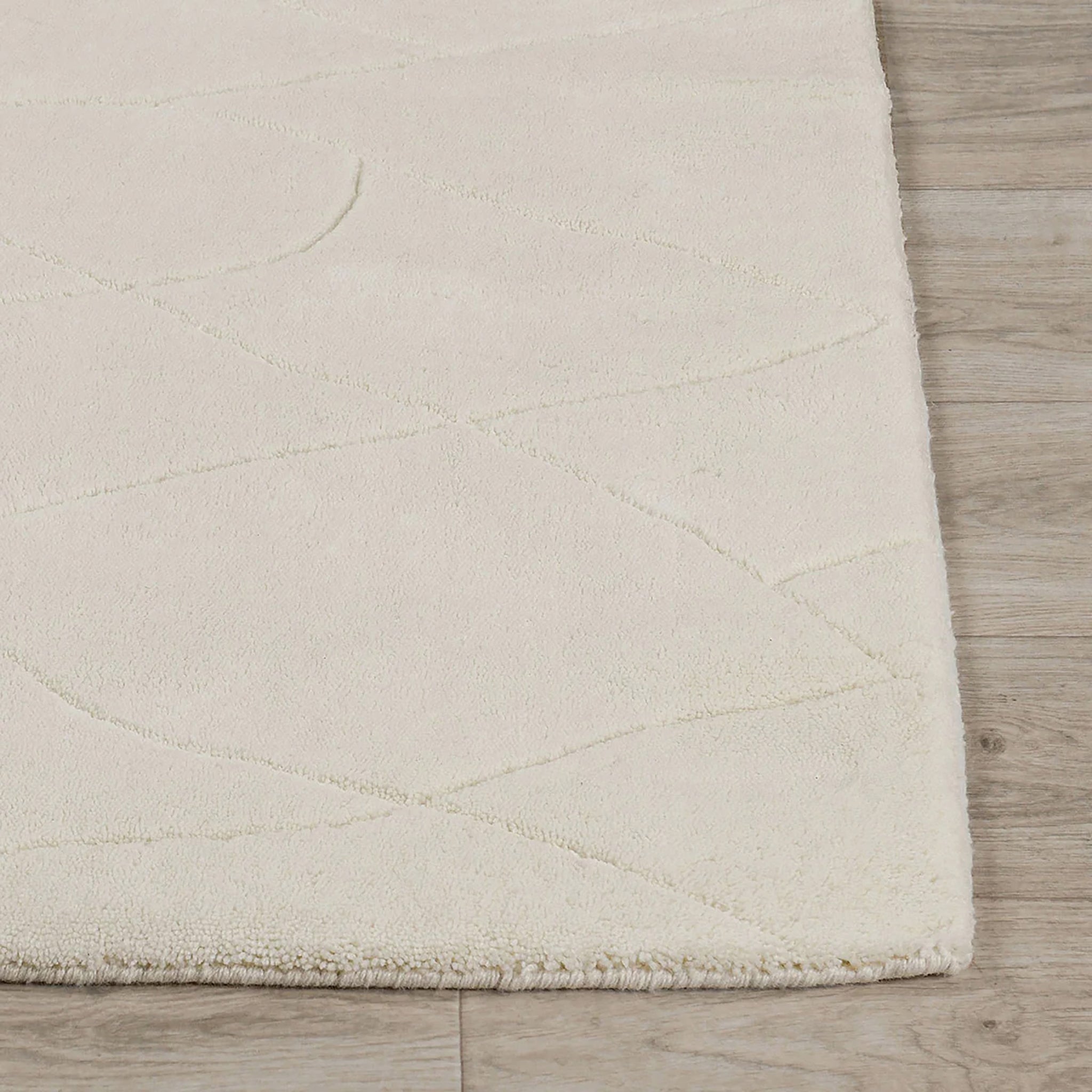 Lucerne Wool Rug - Ivory - 2'x3'
