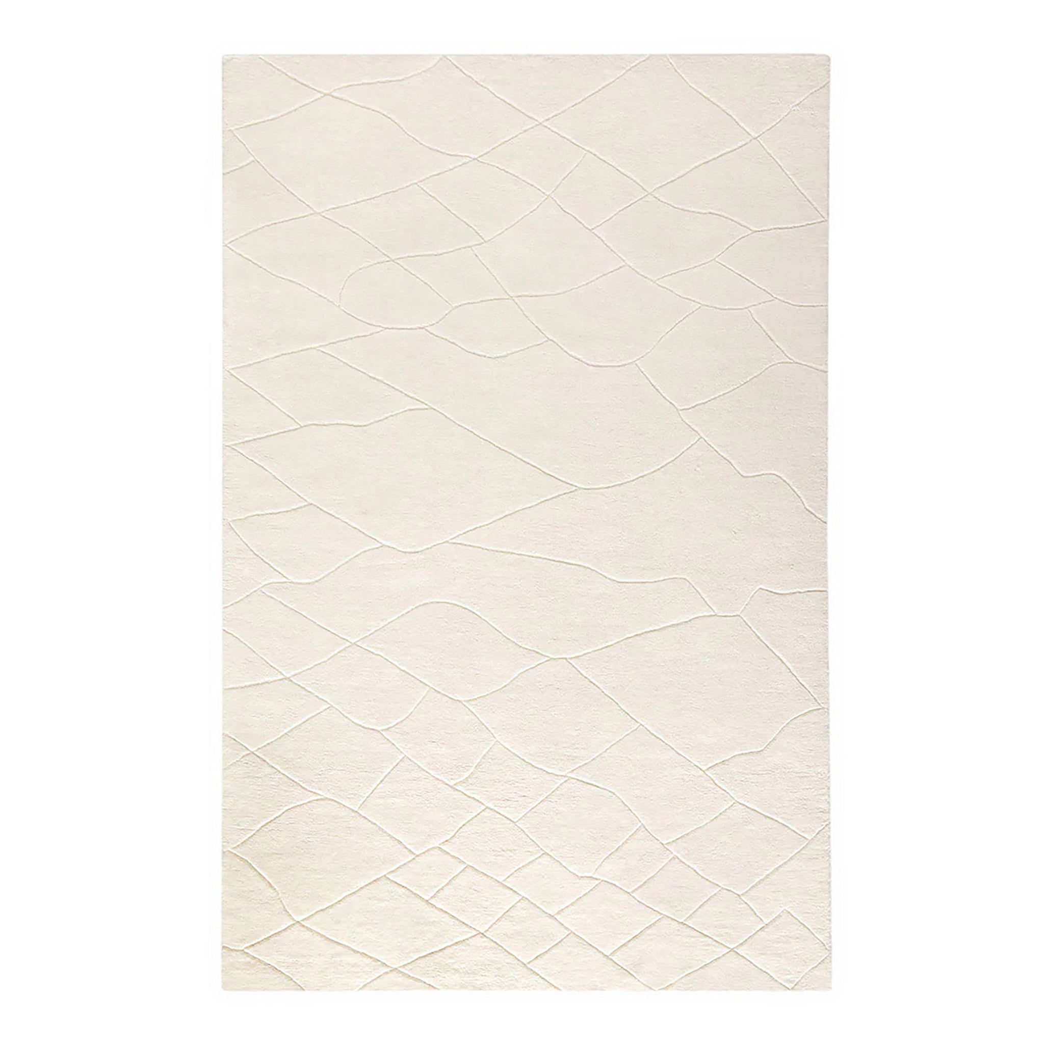 Lucerne Wool Rug - Ivory - 2'x3'