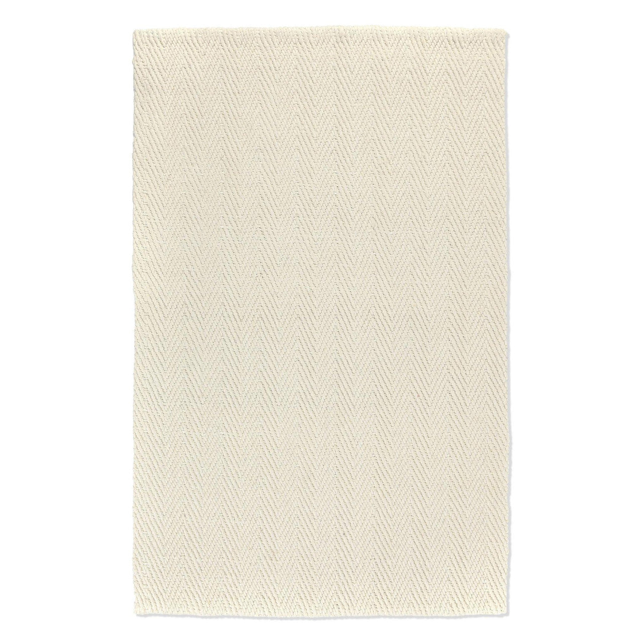 Herringbone Wool/Jute Ivory