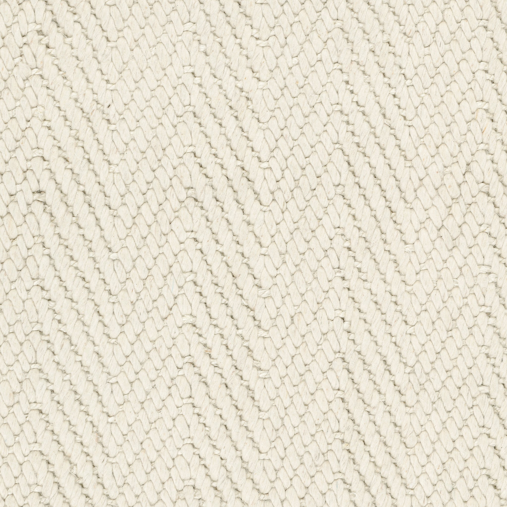 Herringbone Wool/Jute Rug - Ivory - 5'x8'