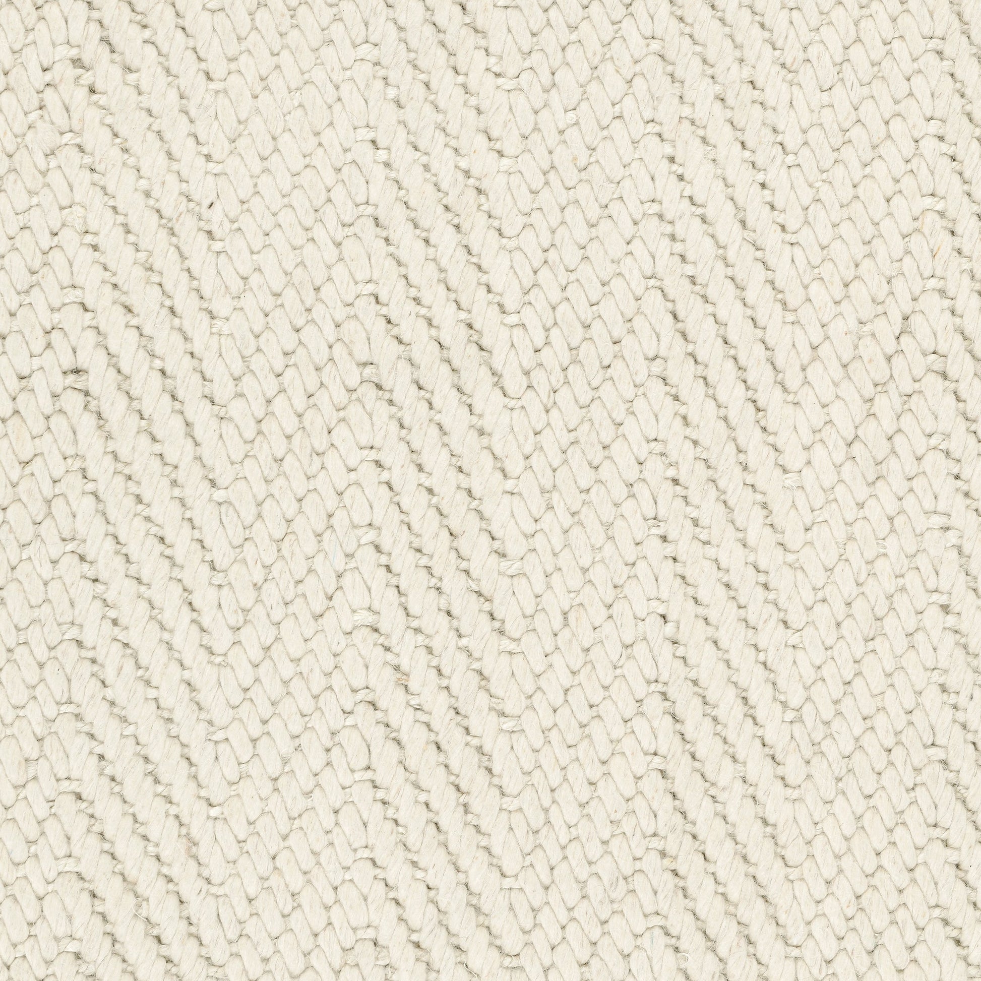 Herringbone Wool/Jute Rug - Ivory - 5'x8'