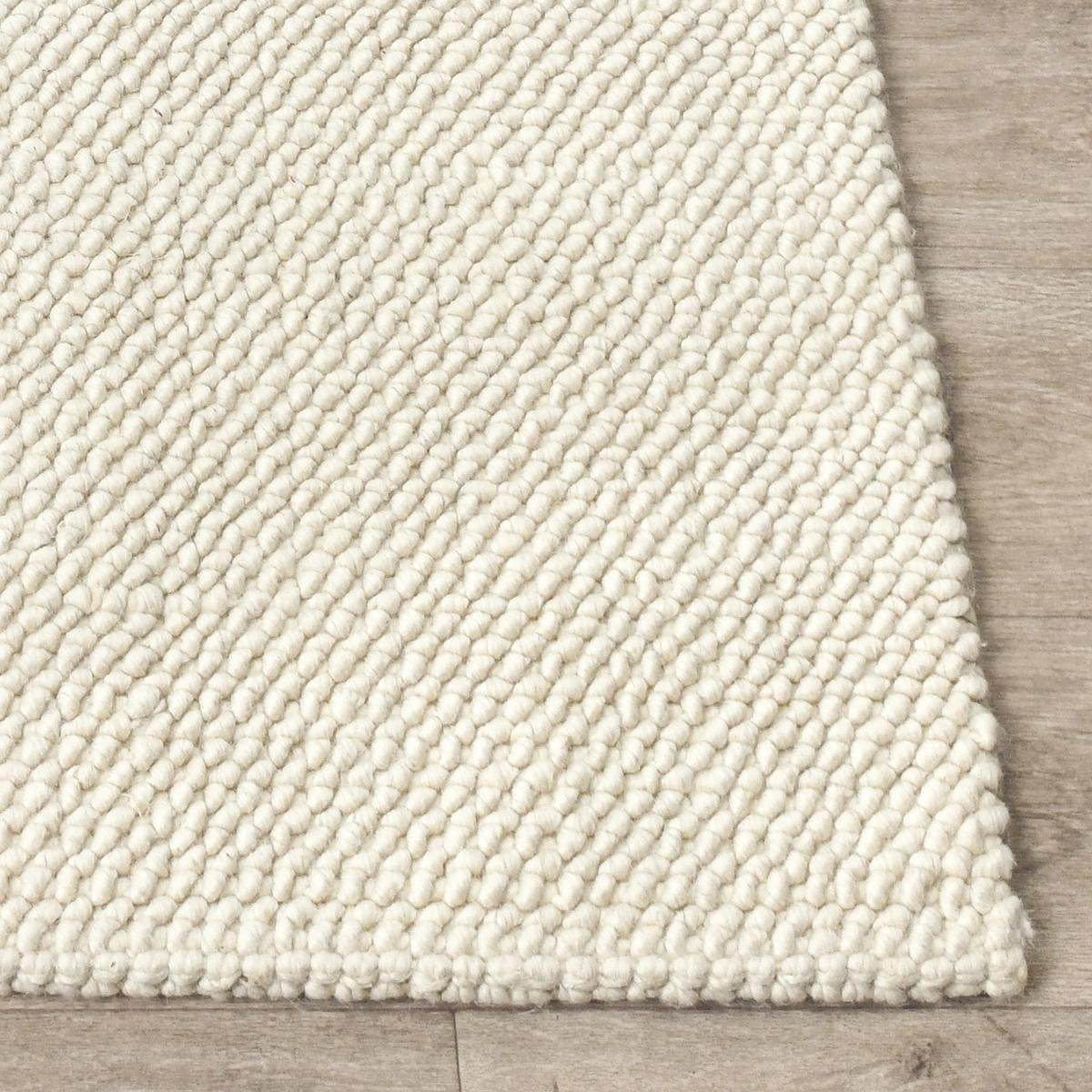 Cosi Wool/Jute Rug - Ivory - 5'x8'