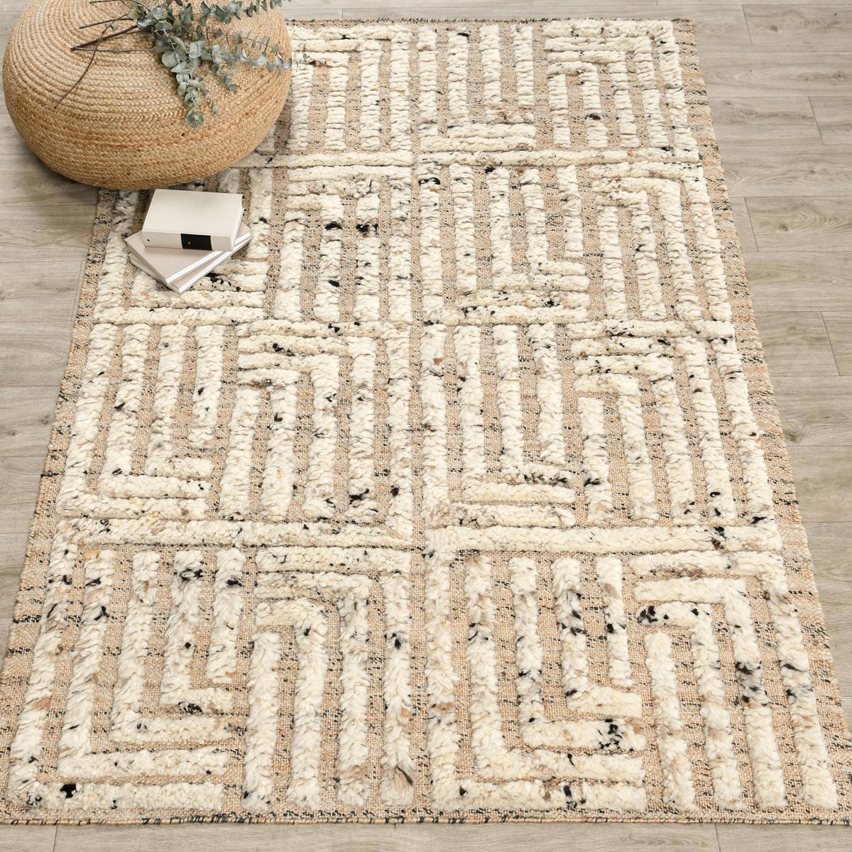 Tuku Rug - Natural/Ivory - 2'x3'