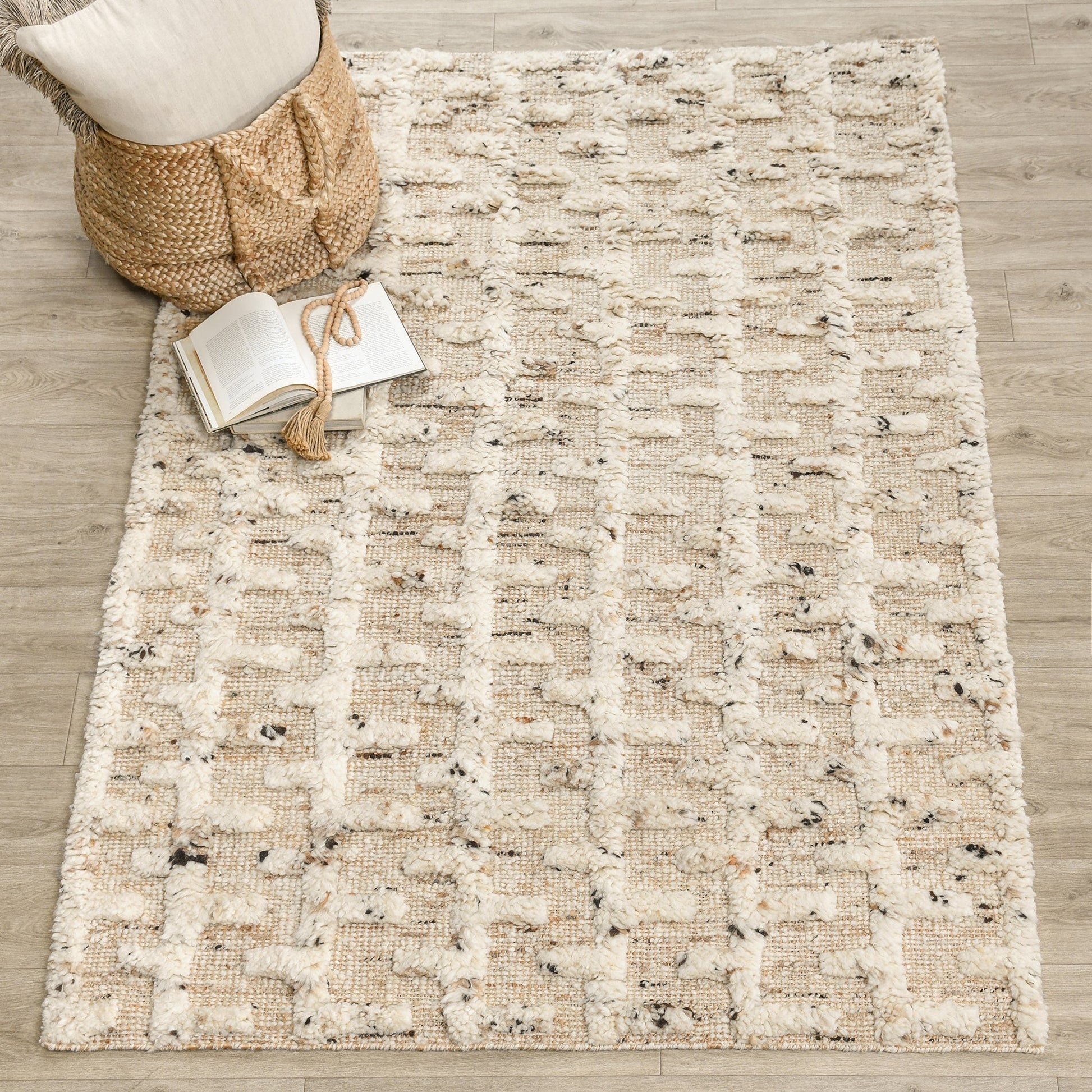 Kapala Rug - Ivory/Natural - 2'x3'