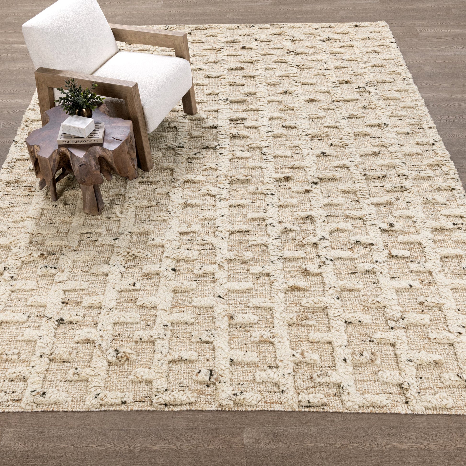Kapala Rug - Ivory/Natural - 2'x3'