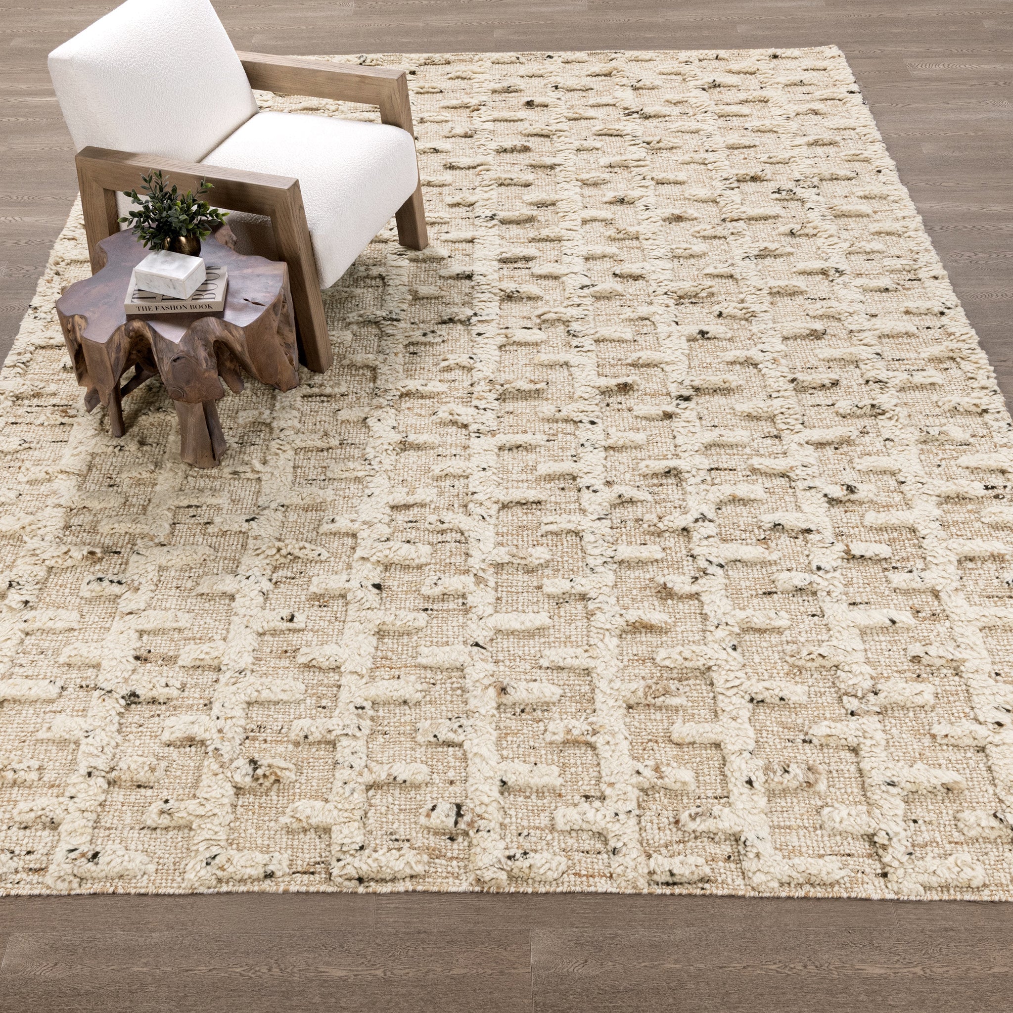 Kapala Rug - Ivory/Natural - 2'x3'
