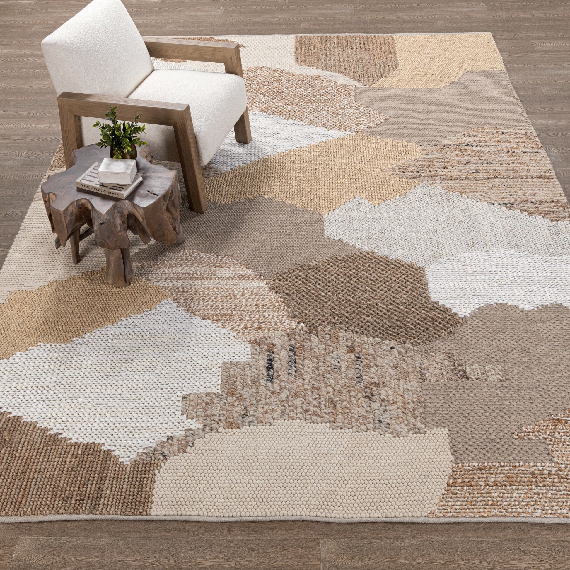 Bondo Rug - Natural Multi - 2'x3'