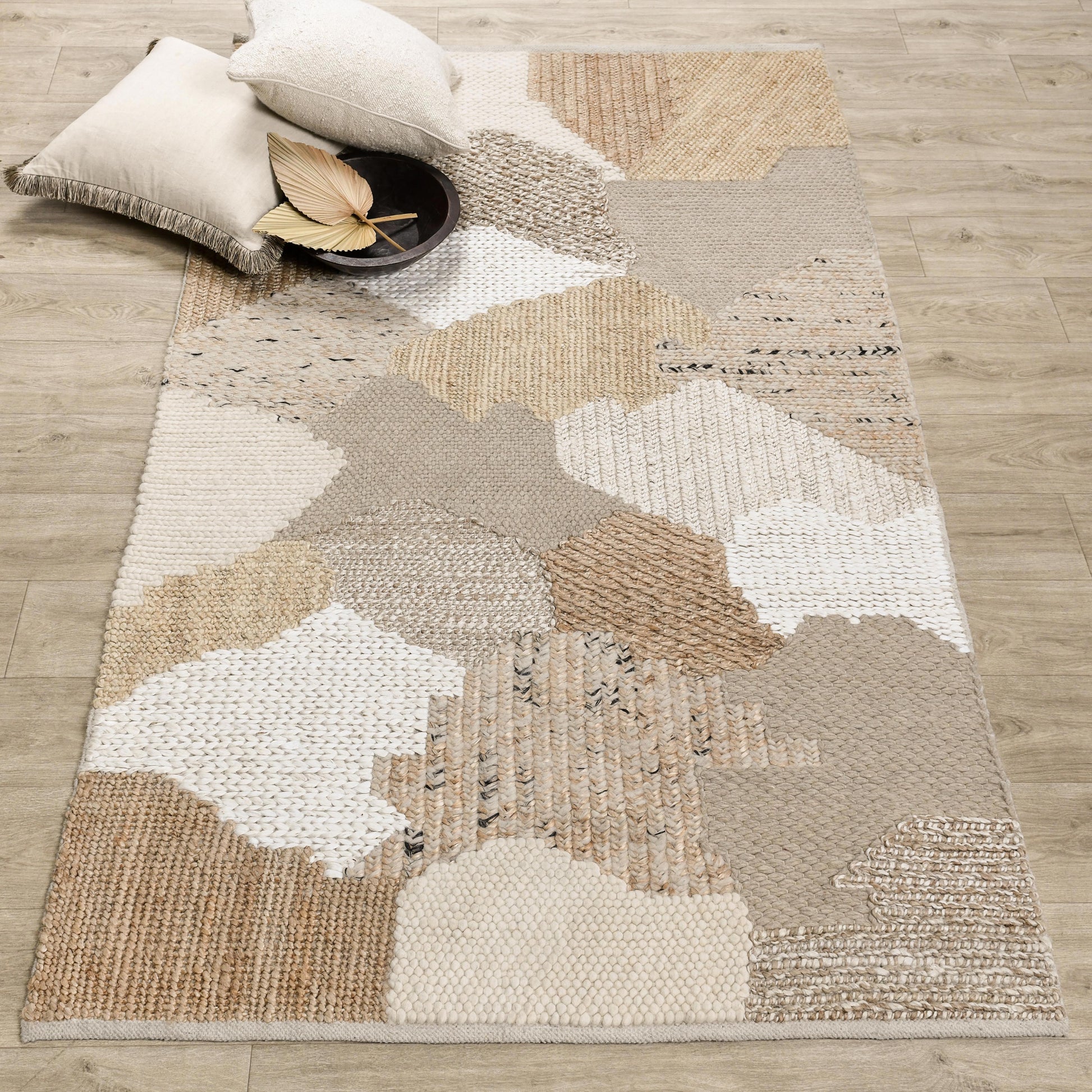 Bondo Rug - Natural Multi - 2'x3'