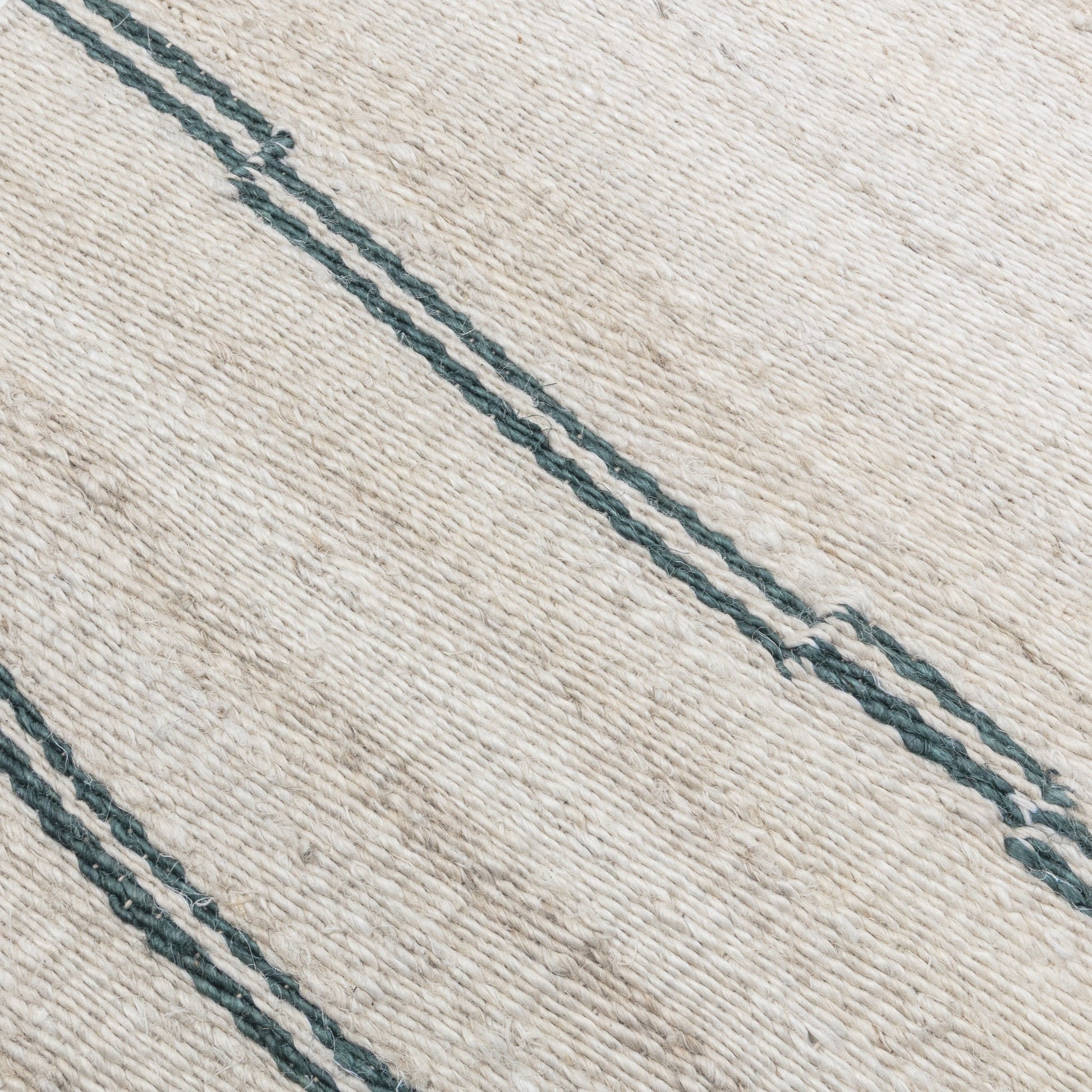 Sunderland Jute Stripe Rug - Ivory/Dark Blue - 2'x3'