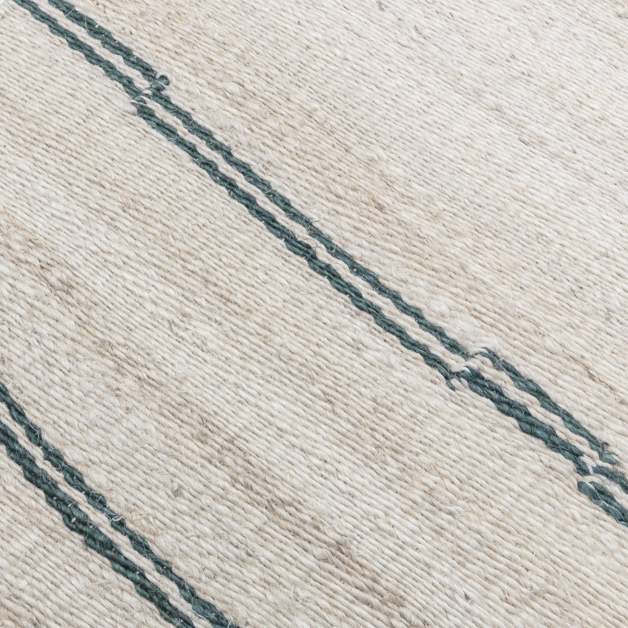 Sunderland Jute Stripe Rug - Ivory/Dark Blue - 2'x3'