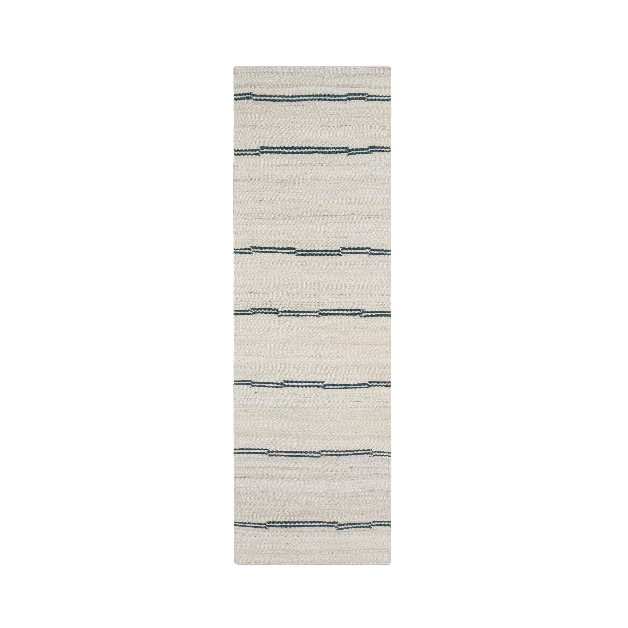 Sunderland Jute Stripe Rug - Ivory/Dark Blue - 2'x3'