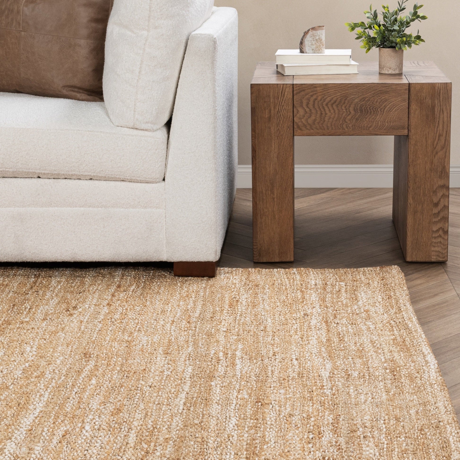 Atherton Jute Rug - Natural/Ivory - 2'x3'