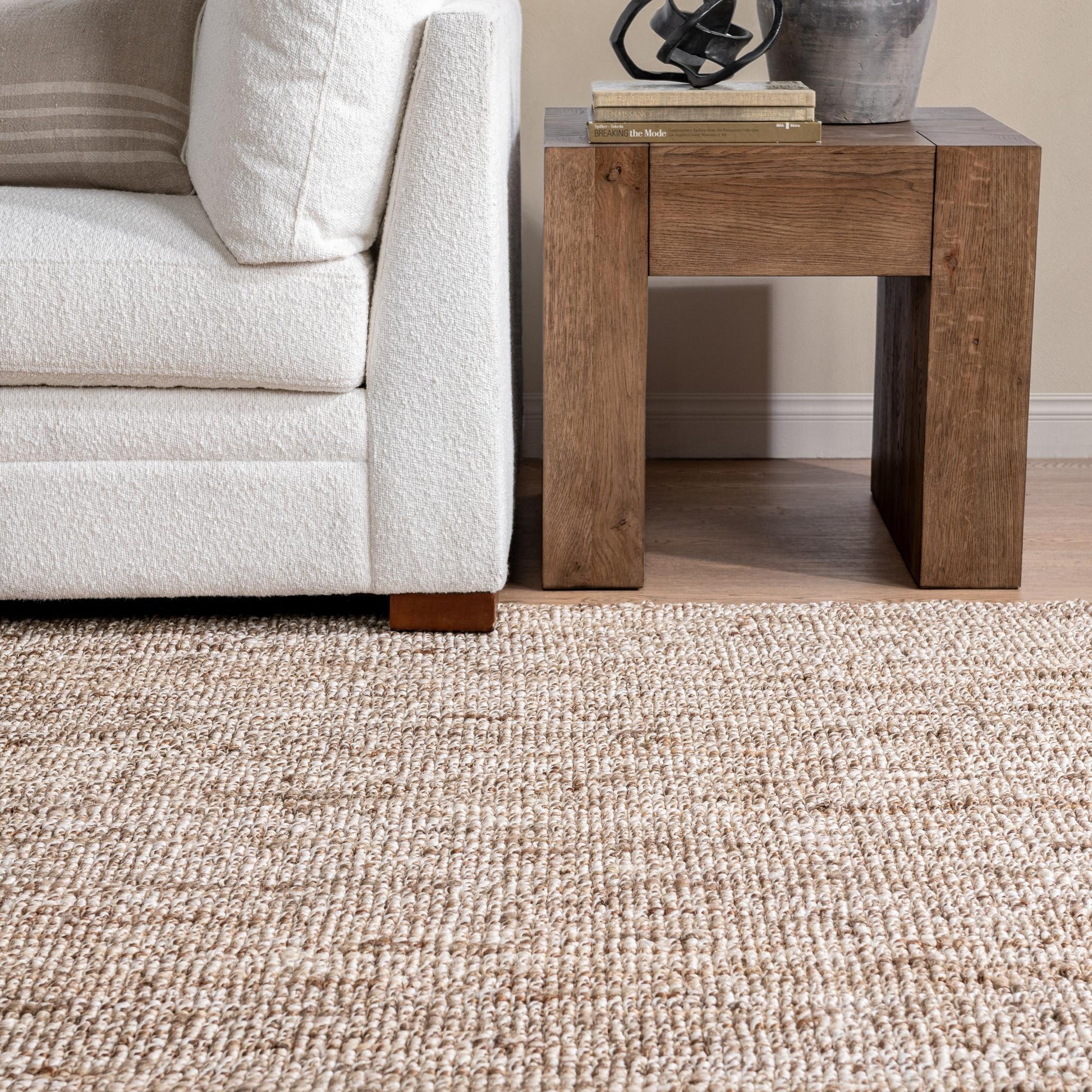 Mini Boucle - Silver/Ivory - 2'x3'