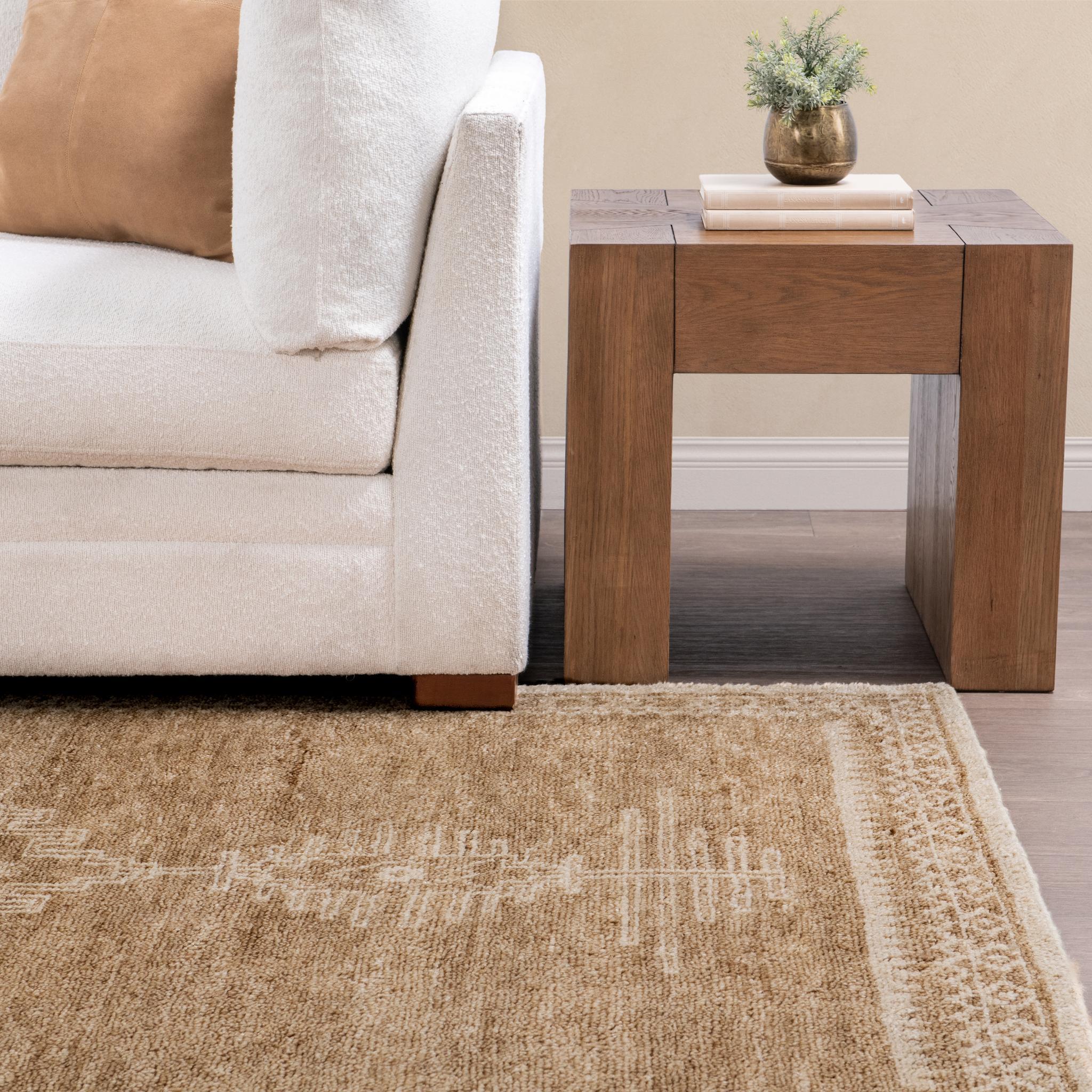 Cairo Hand-knotted Desert Brown - 2x3