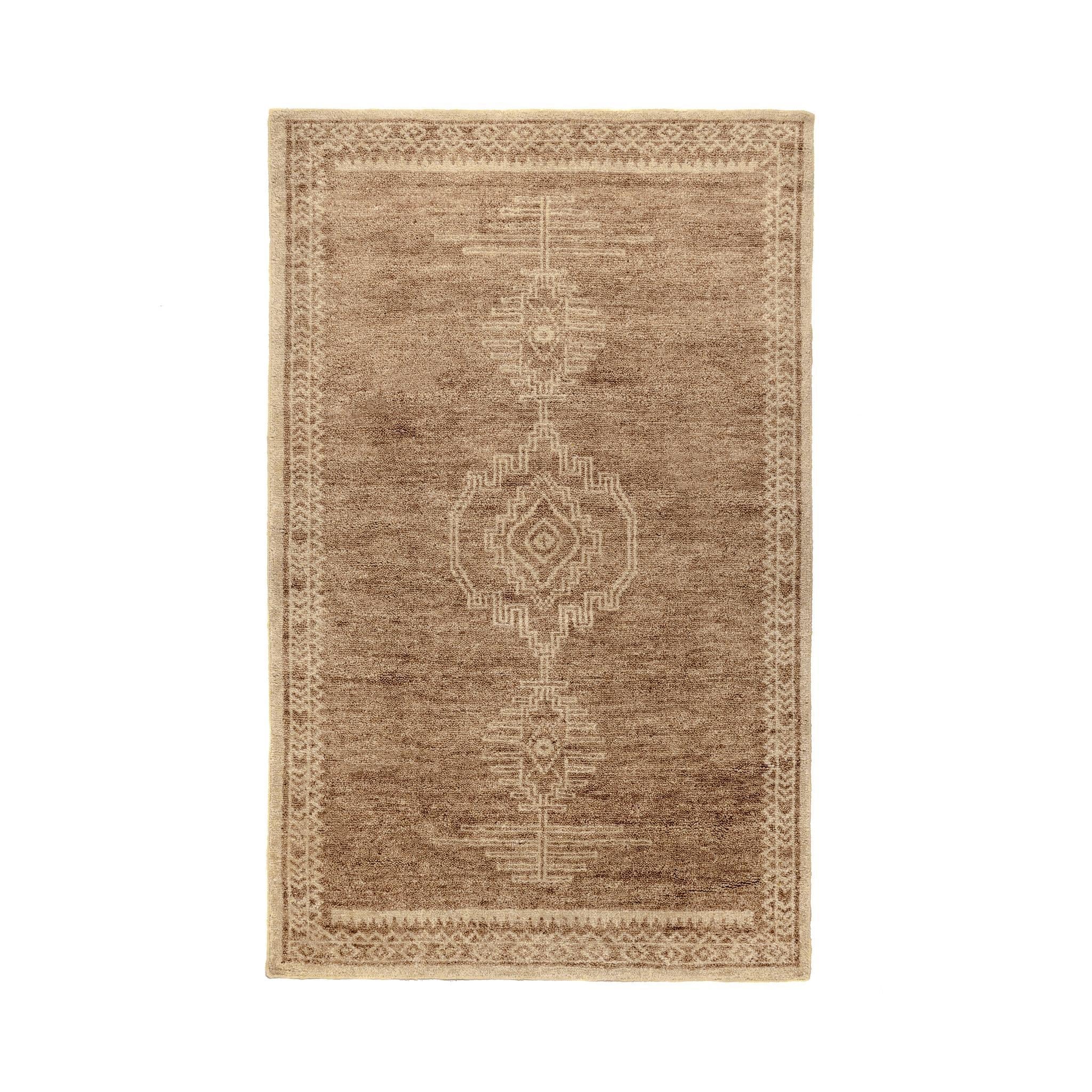 Cairo Hand-knotted Desert Brown - 2x3
