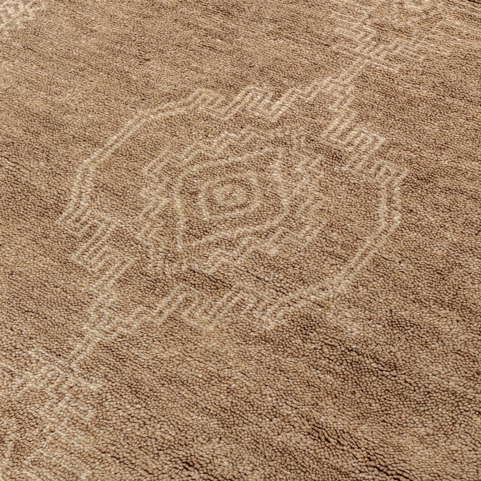 Cairo Hand-knotted Desert Brown - 2x3