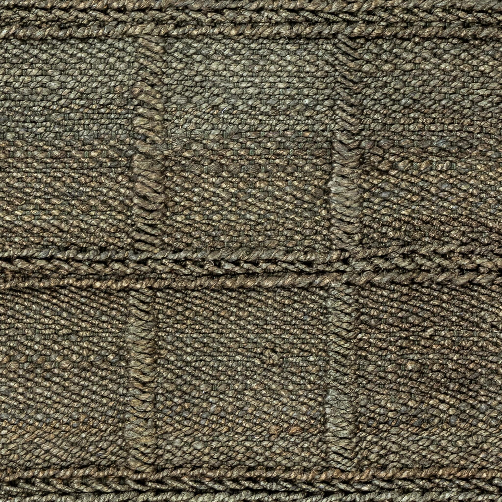 Aberdeen Jute - Olive Green - 2x3