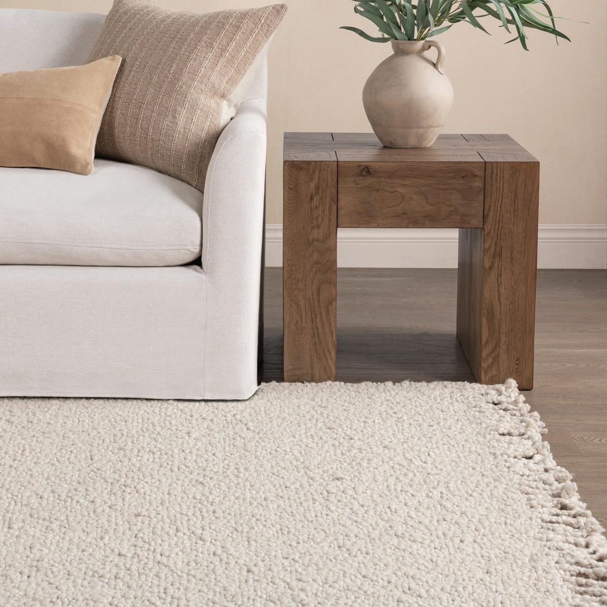 Hobbs Rug - Cloud / 5'x8' / Rug by Classic Home - view 6