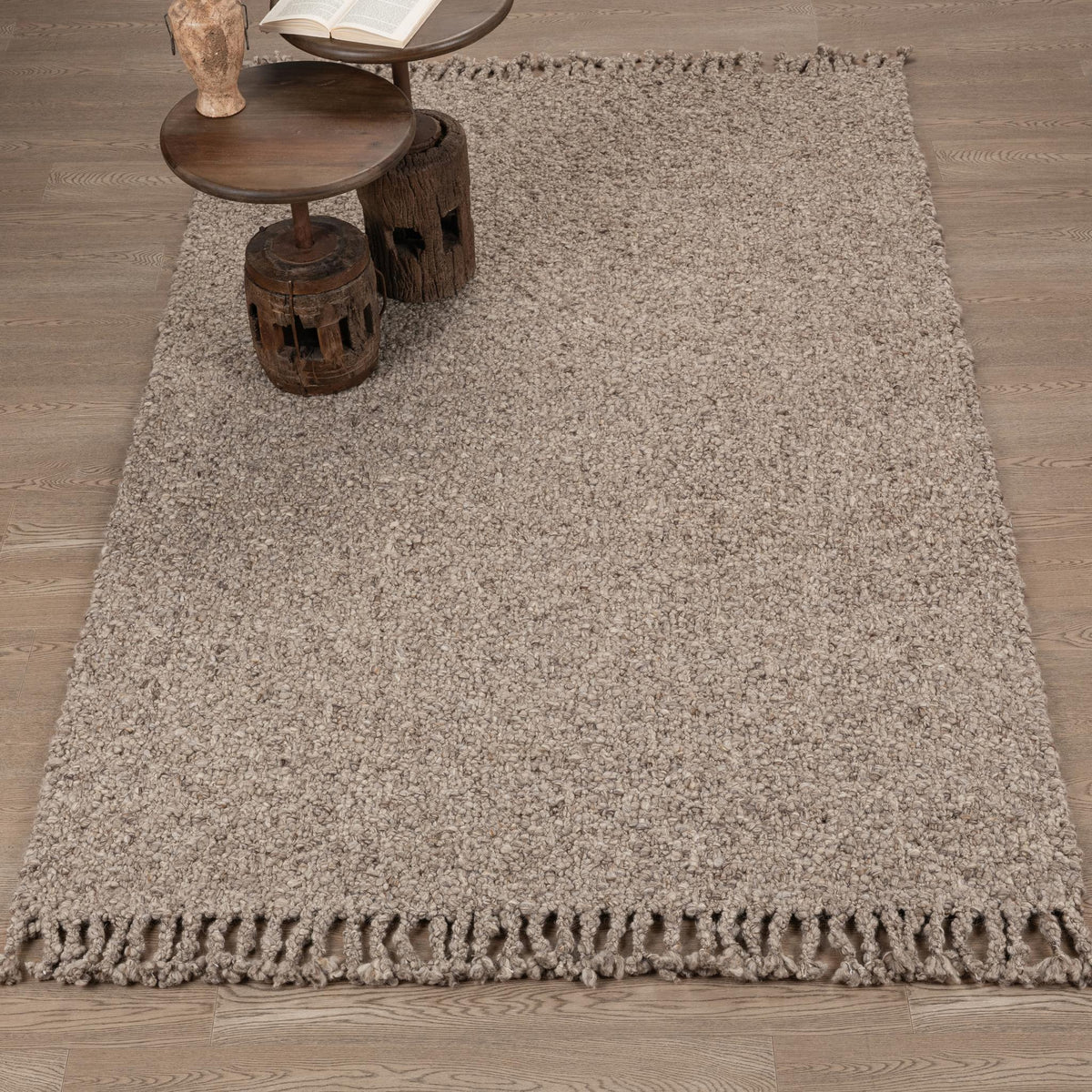 Hobbs Rug - Mink Brown / 9'x12' / Rug by Classic Home - view 5
