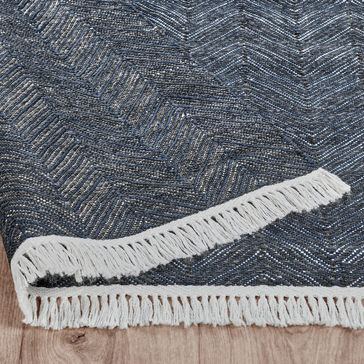 Indoor/Outdoor Augusta Rug - Navy - 5'x8'
