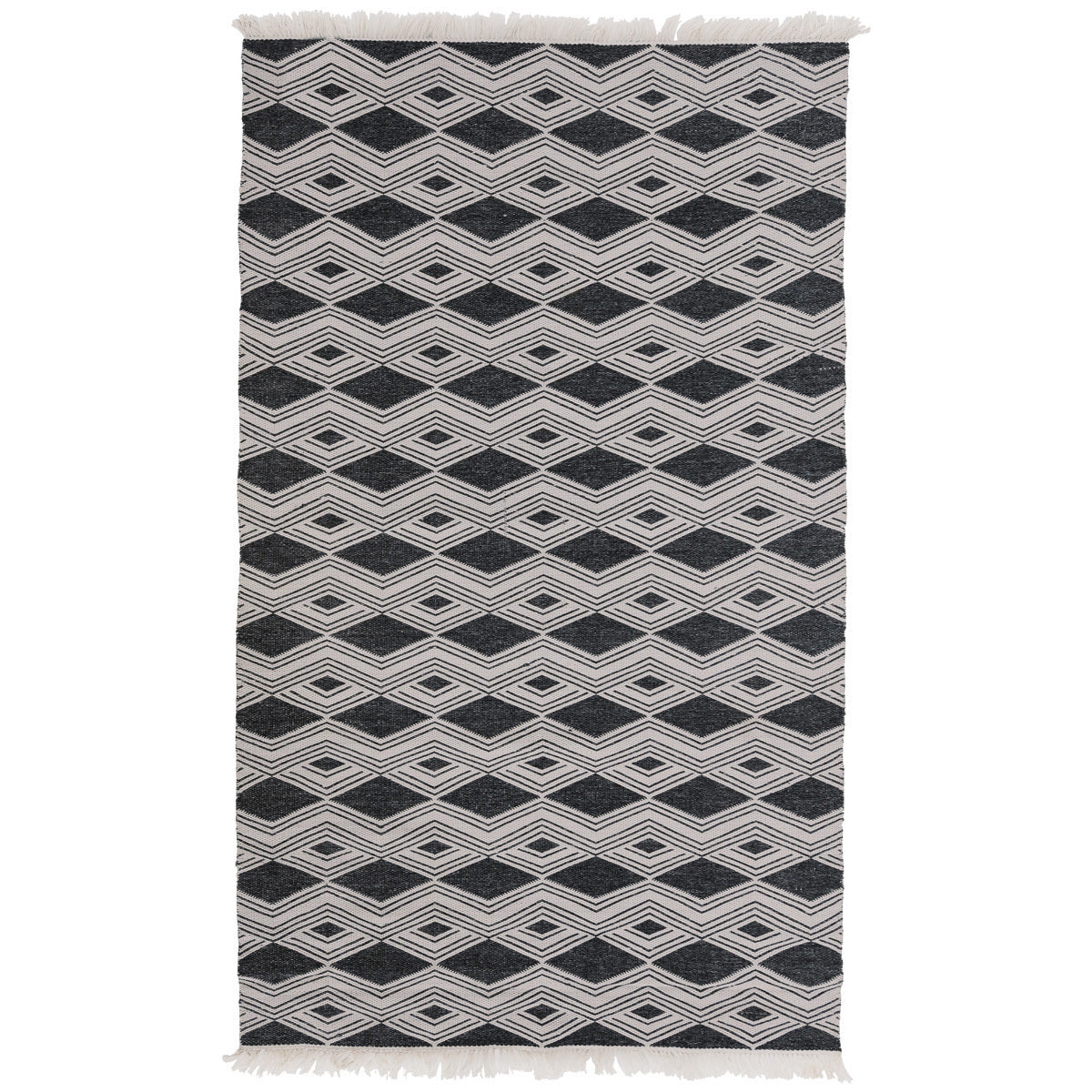 Indoor/Outdoor Banning Rug - Charcoal - 2'x3'