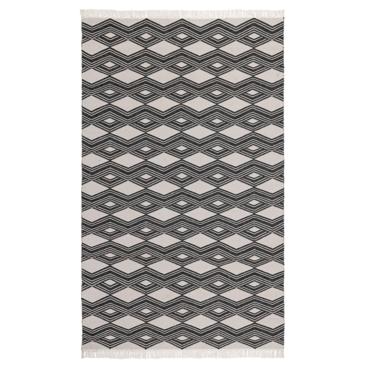 Indoor/Outdoor Banning Rug - Charcoal - 2'x3'