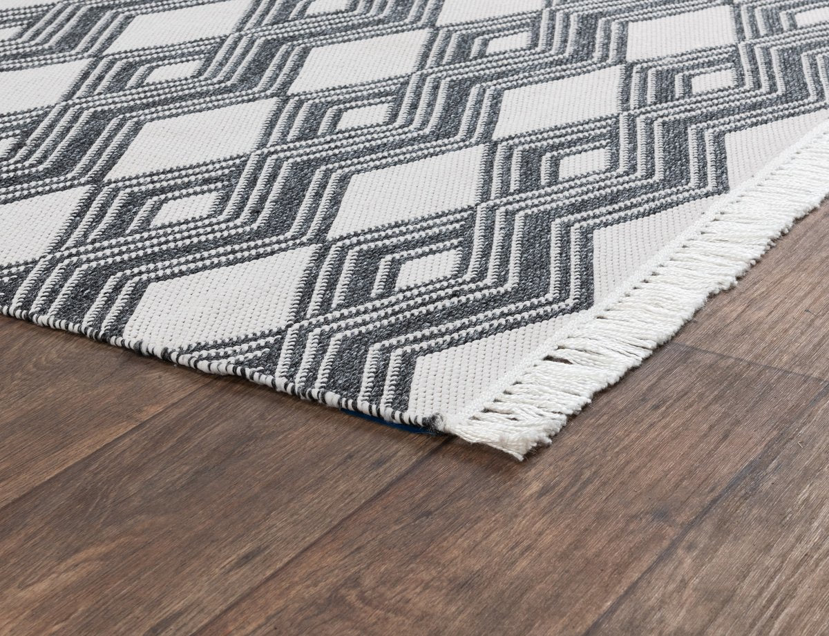 Indoor/Outdoor Banning Rug - Charcoal - 2'x3'