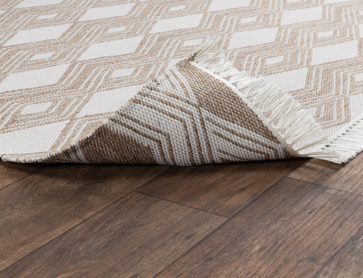 Indoor/Outdoor Banning Rug - Sand - 5'x8'