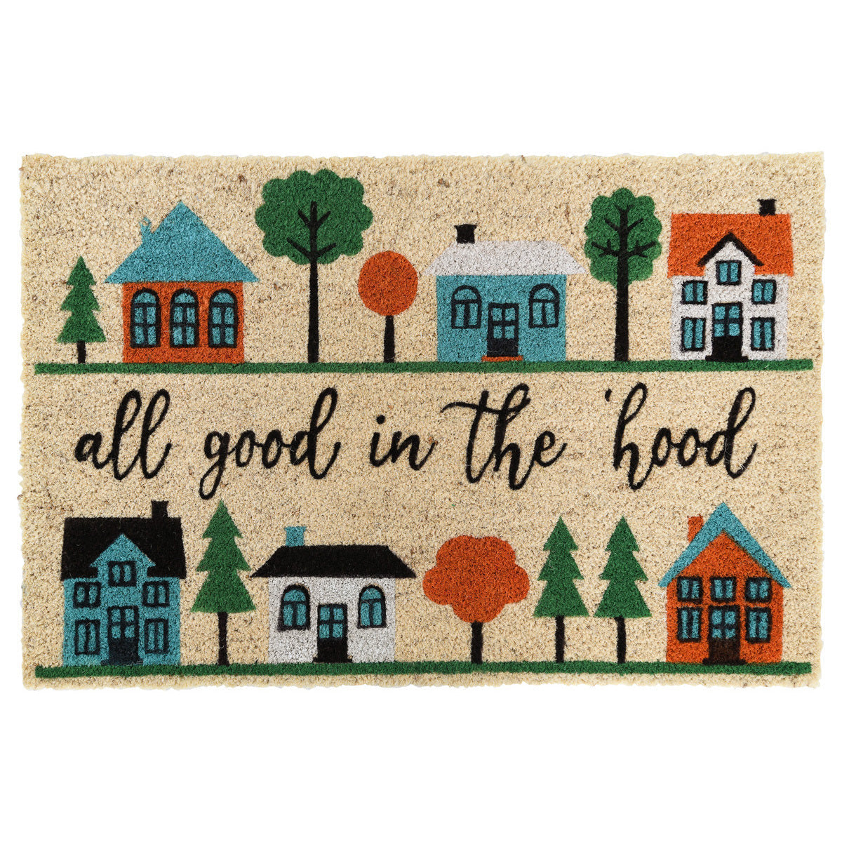 Doormat Scarlet Stenciled 18x30