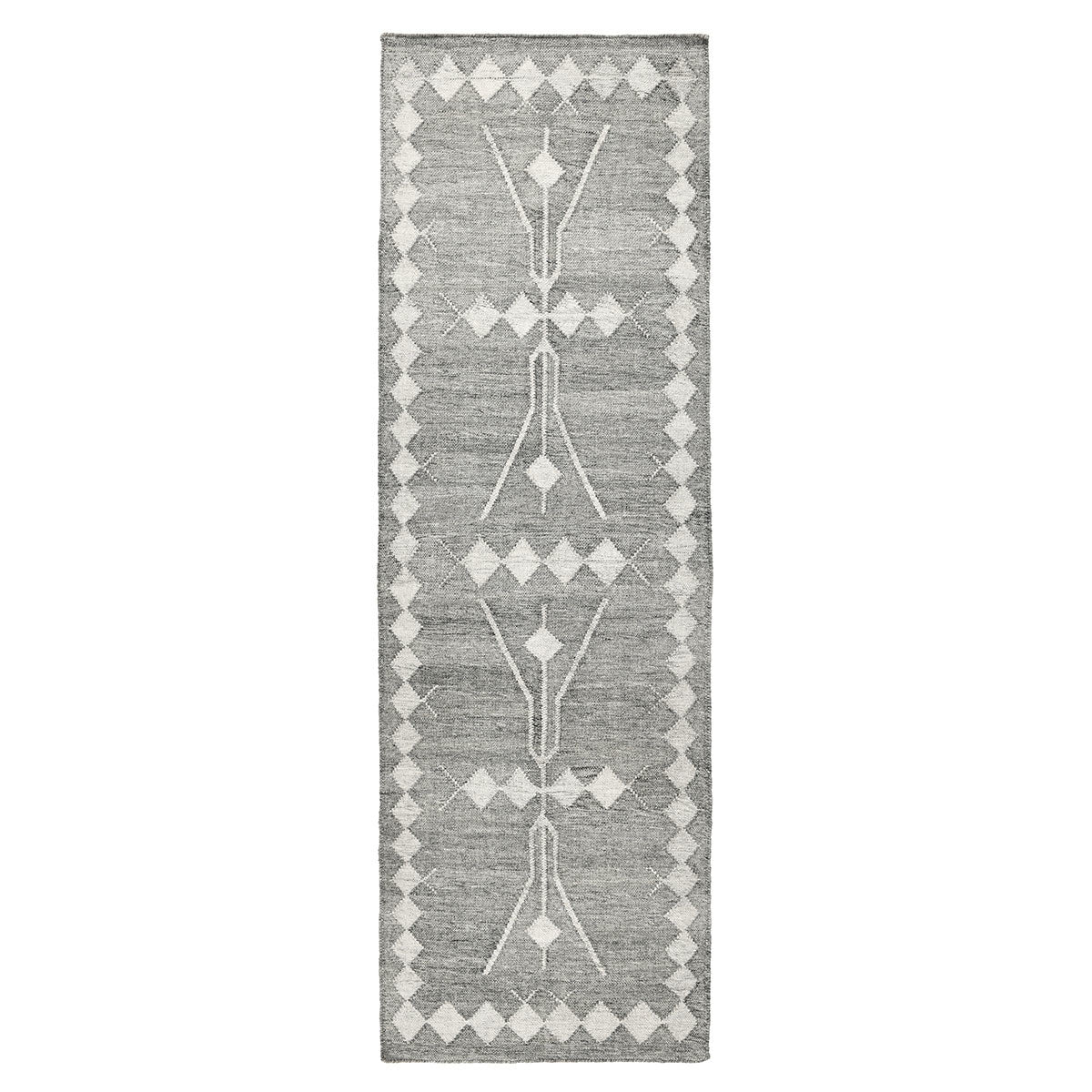Indoor/Outdoor Oasis Rug - Gray Multi - 2.6'x8'