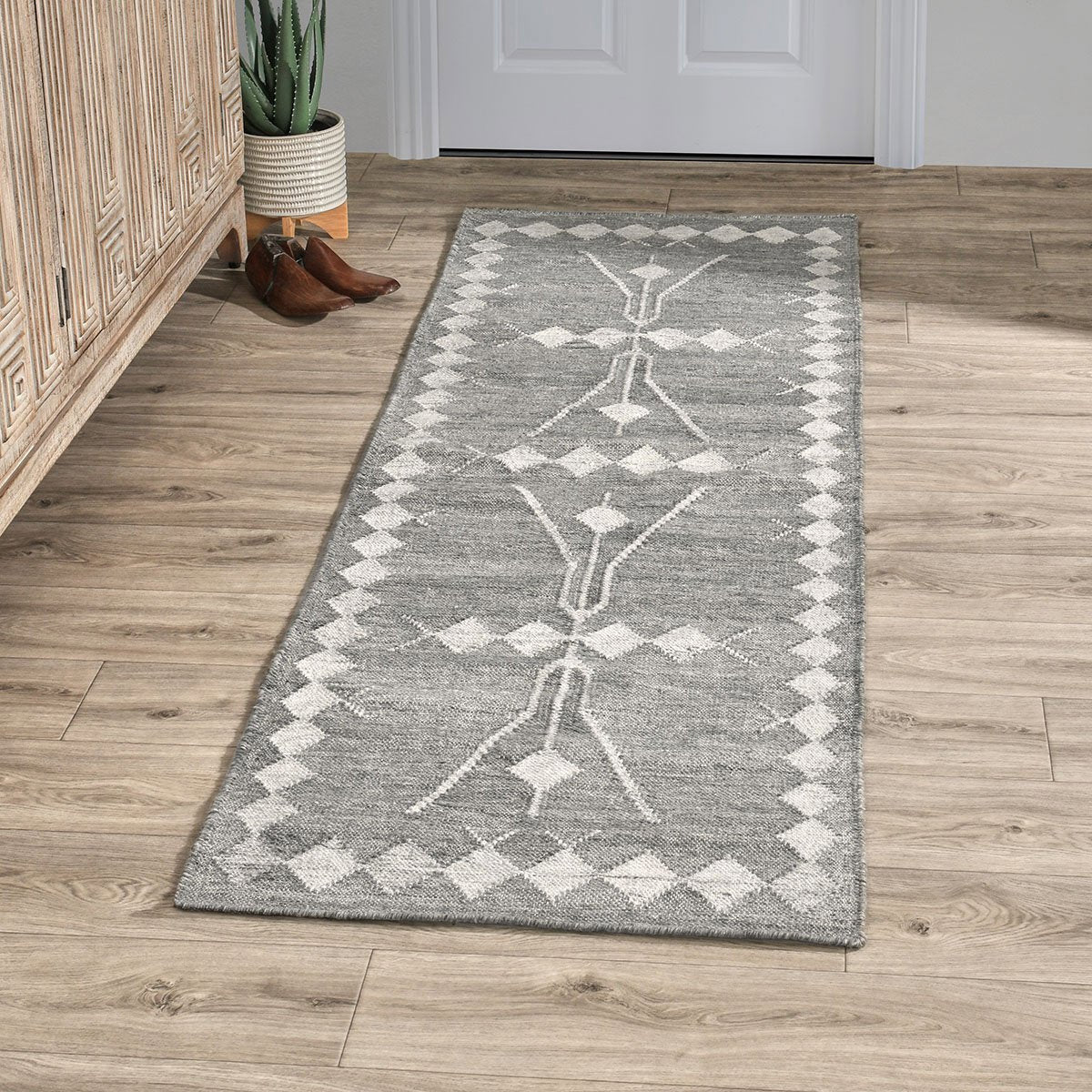 Indoor/Outdoor Oasis Gray Multi