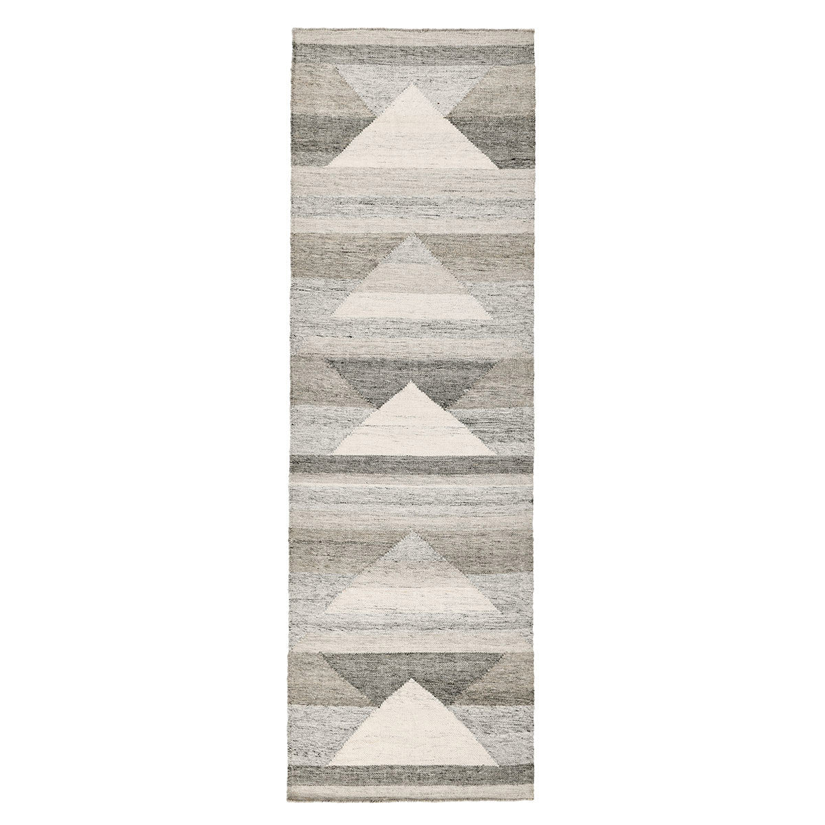 Indoor/Outdoor Canyon Rug - Gray Multi - 2.6'x8'