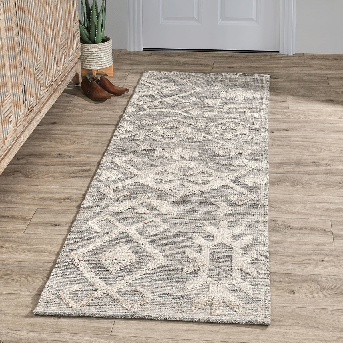 Indoor/Outdoor Tundra Rug - Gray Multi - 2'x3'