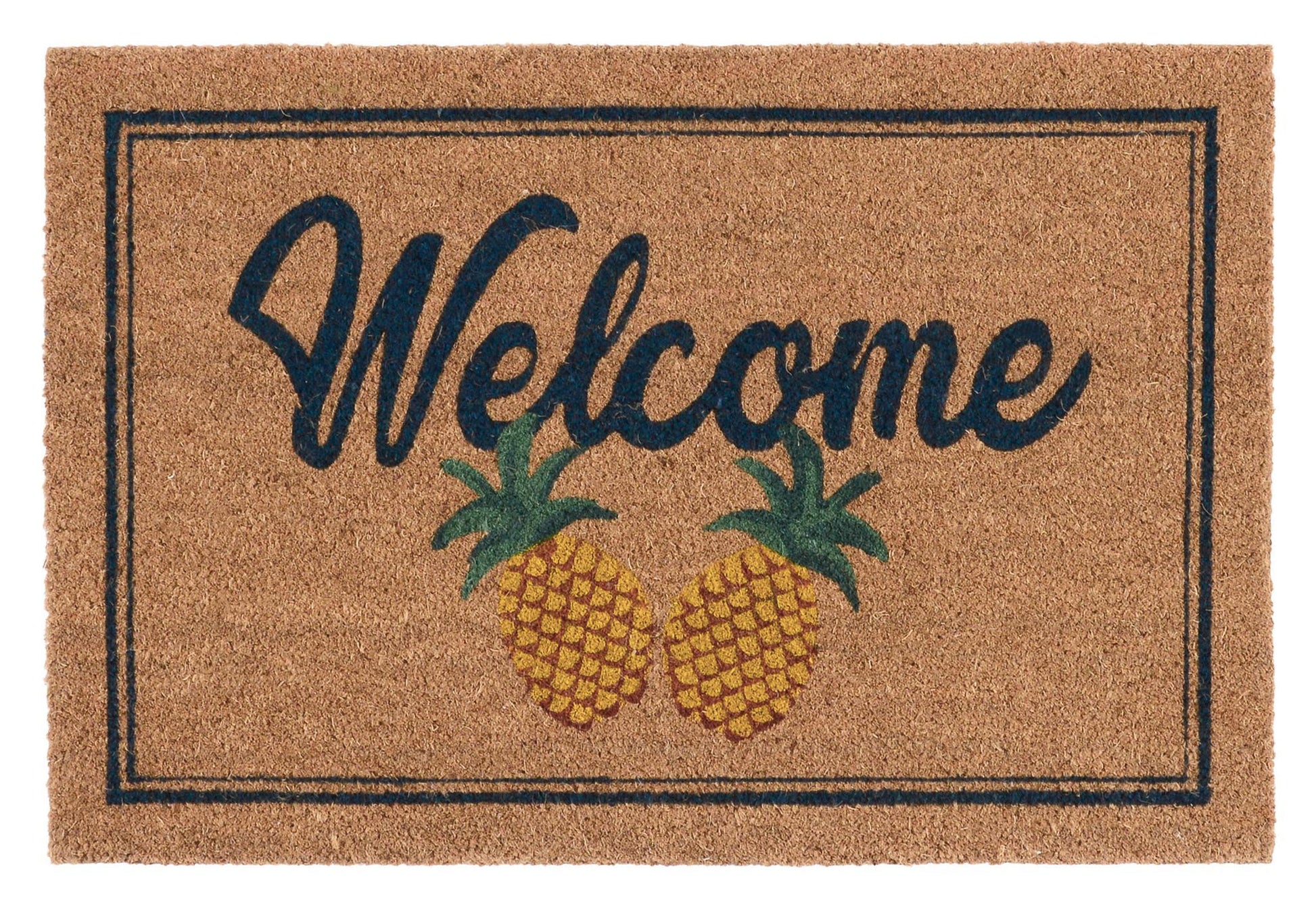 Doormat Two Pineapples
