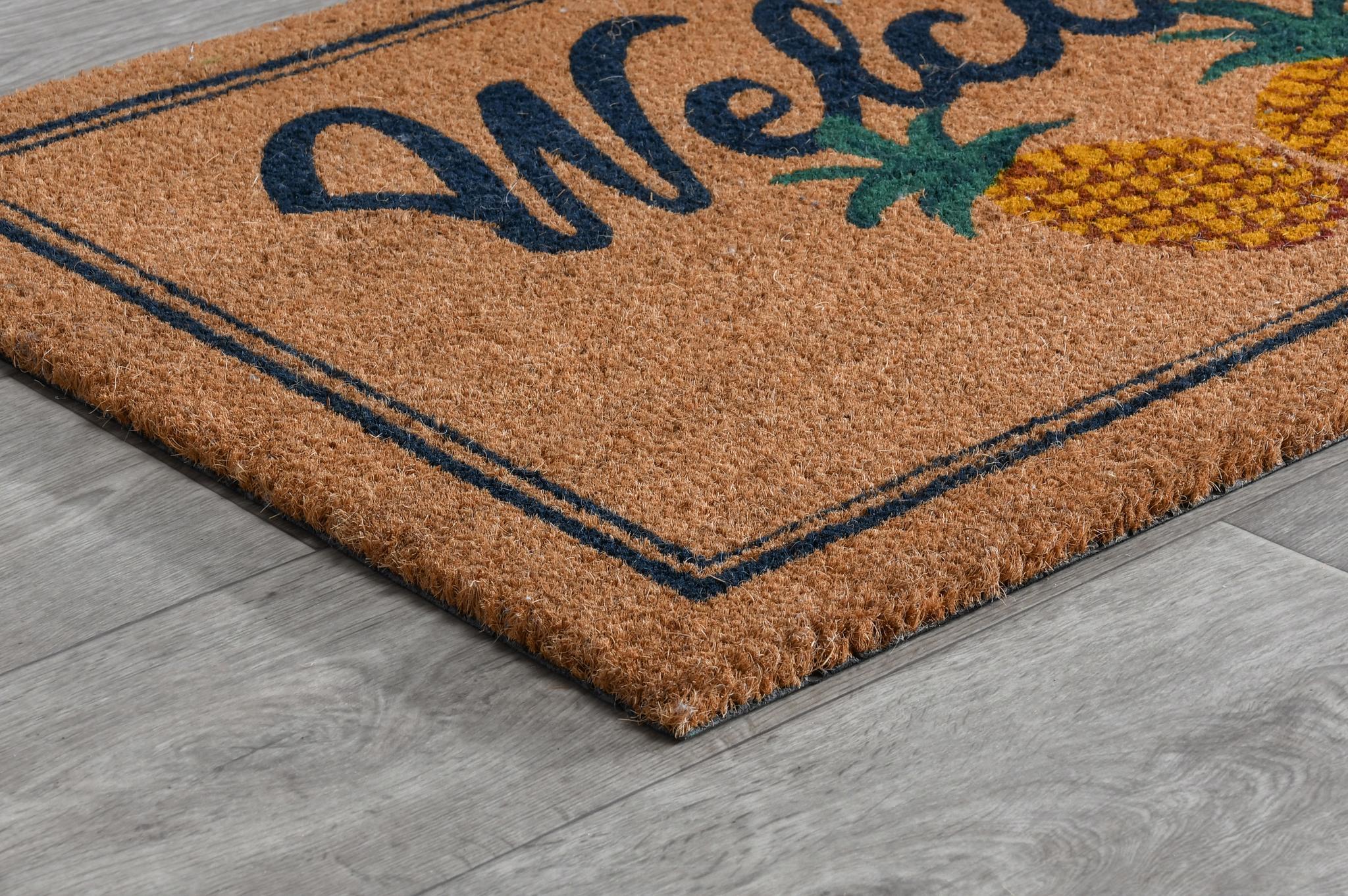 Doormat Two Pineapples