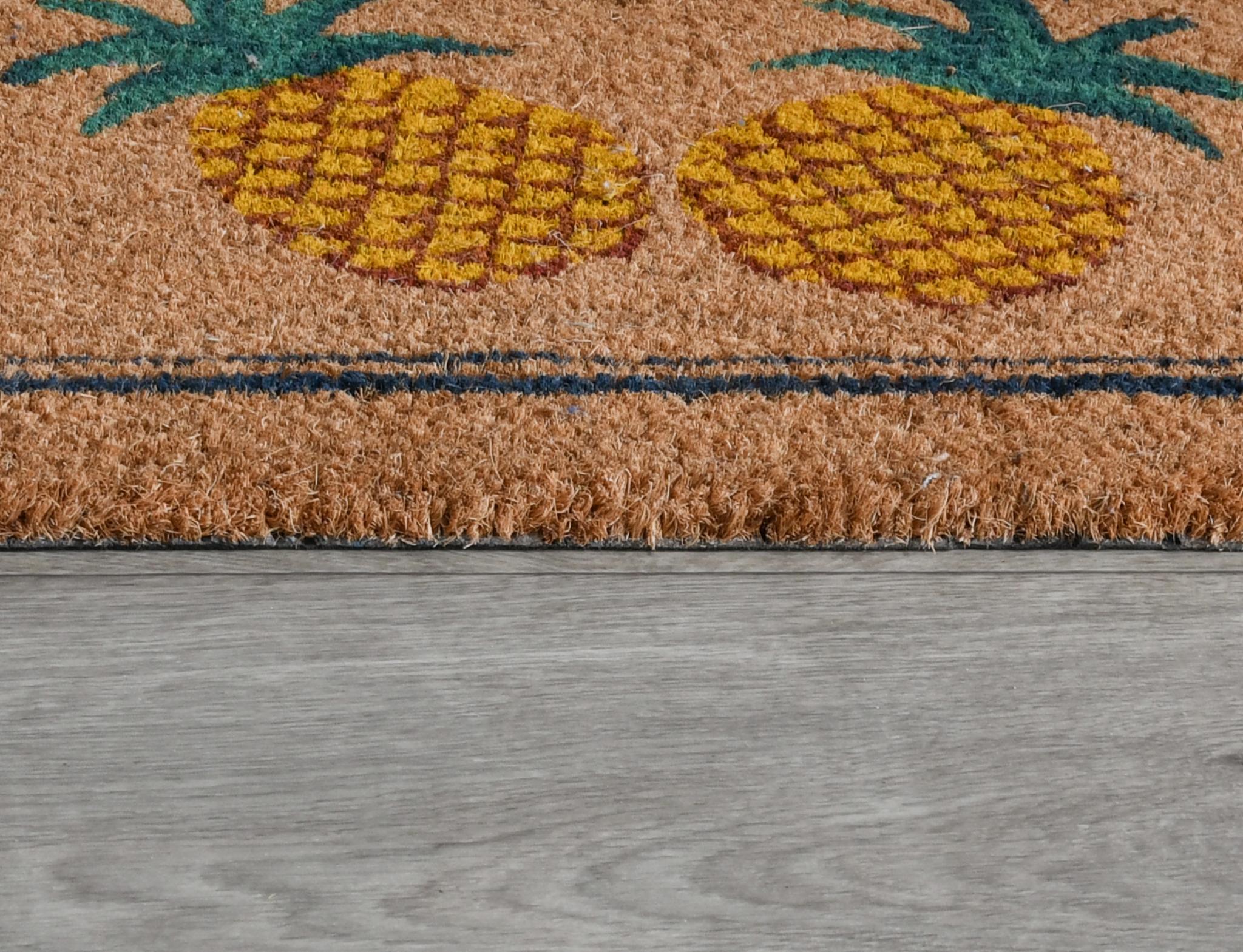 Doormat Two Pineapples